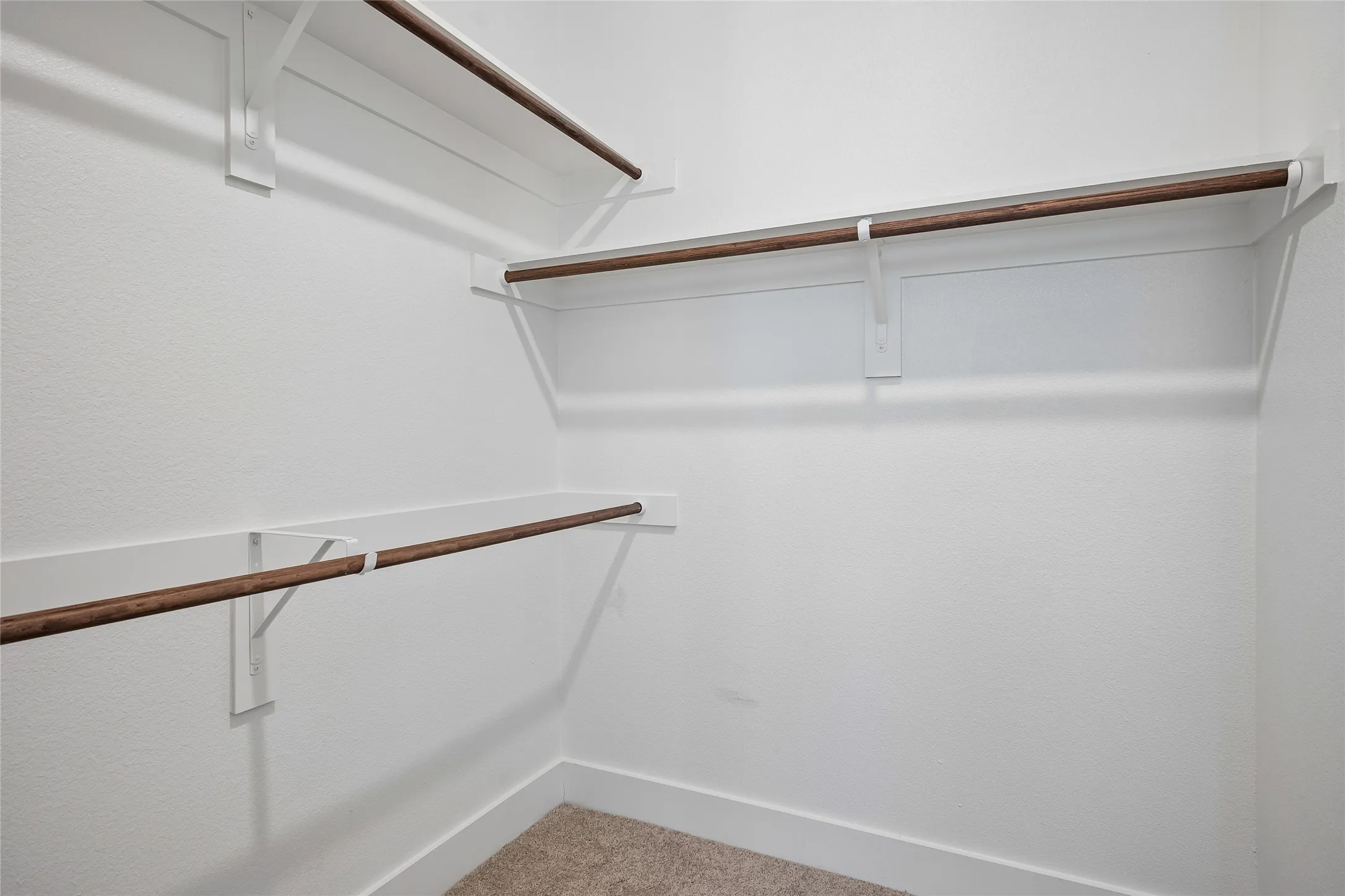 Walk-in Closet for entry level bedroom