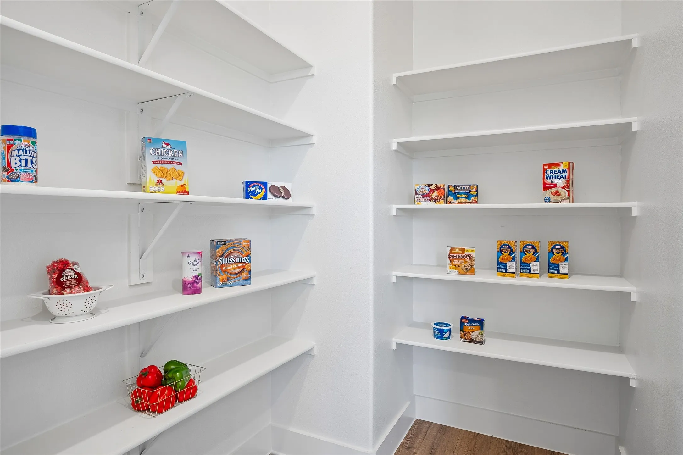 Huge walk-in pantry