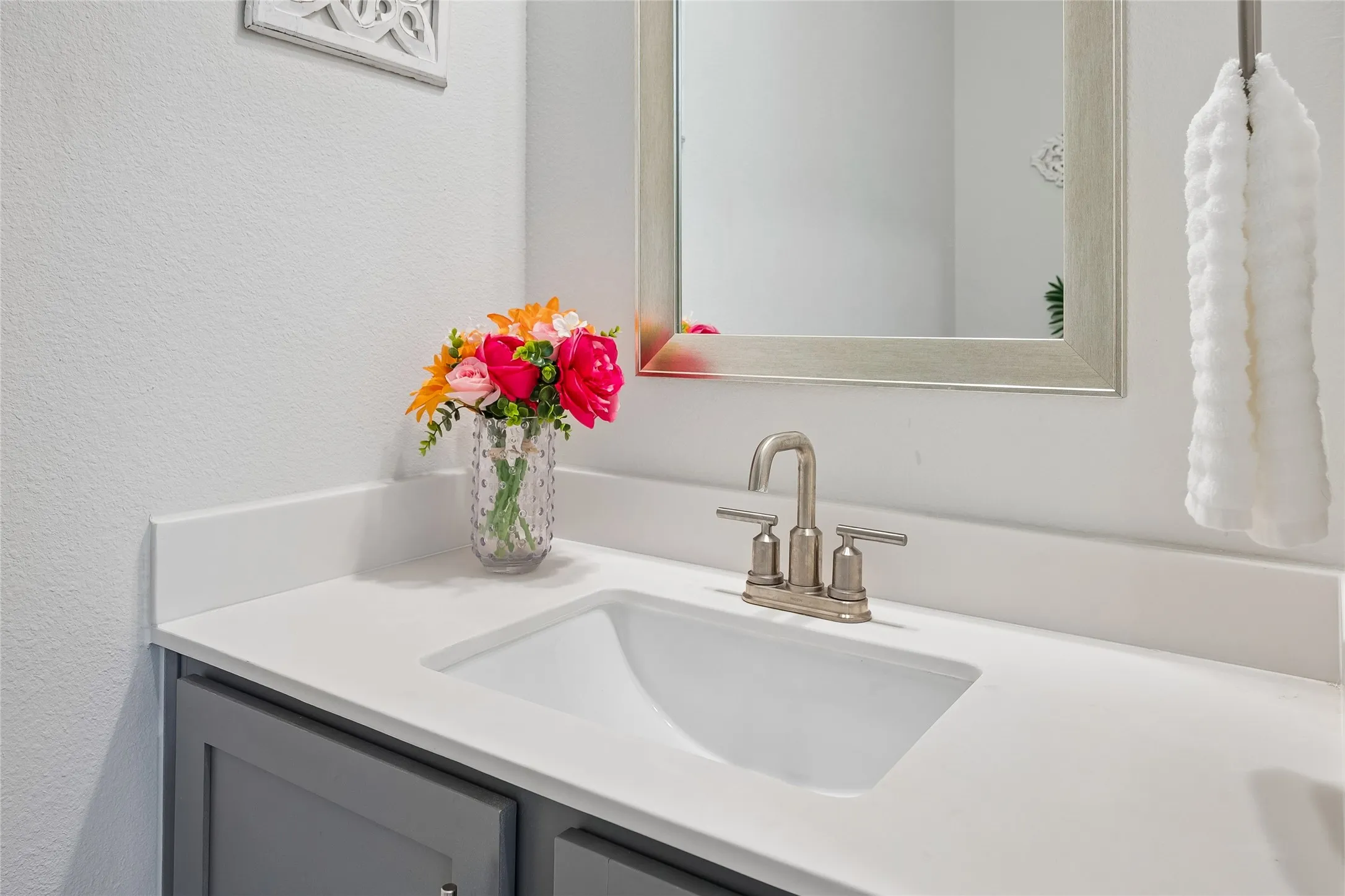 Guest Bath is off the Living Space