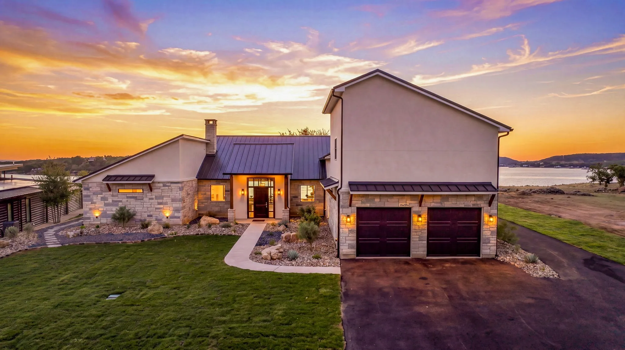 Single Family Residence For Sale in Palo Pinto County , 5417 Stillwater LN, Possum Kingdom Lake, Texas 76450, 4 Bedroom, 5 Bathroom, 2 Garage spaces, 3,699 Sqft, built in 2026, Price $3,999,999, mls#21361249, Real Estate Agent in Possum Kingdom Lake, Homes For Sale in Palo Pinto county, Homes For Sale in Possum Kingdom Lake, Realtor in Possum Kingdom Lake Texas, Real Estate Brokerage Independent Realty Texas, Luminita Cordes Realtor