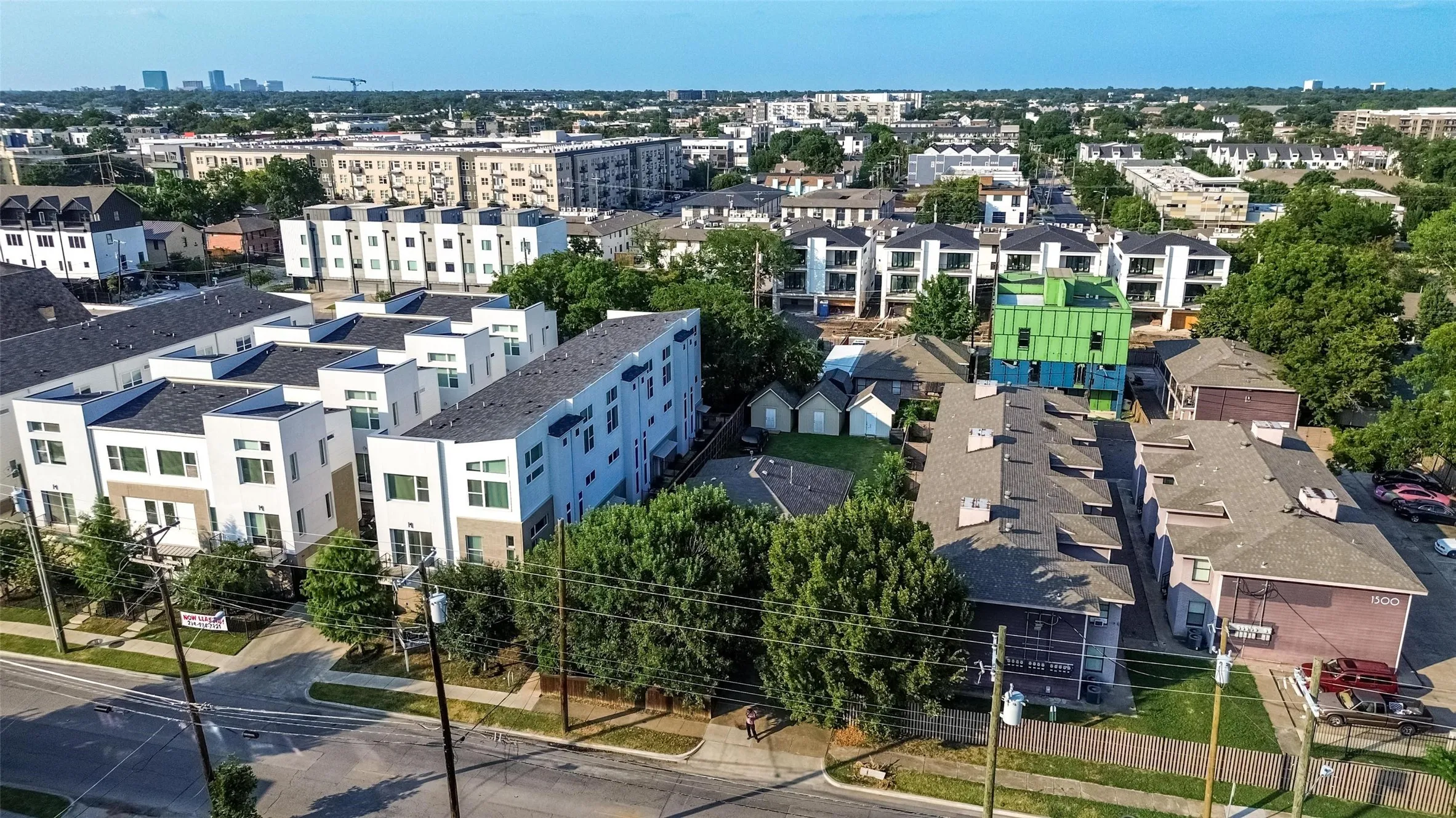 View of urban area