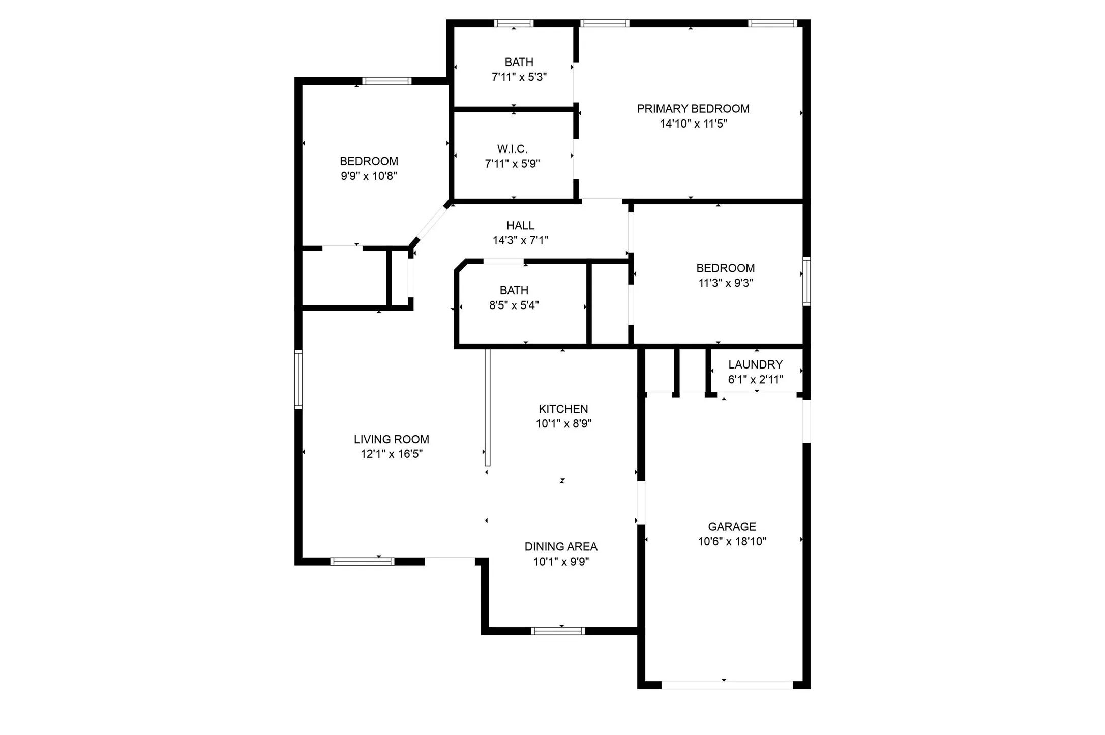 View of property floor plan