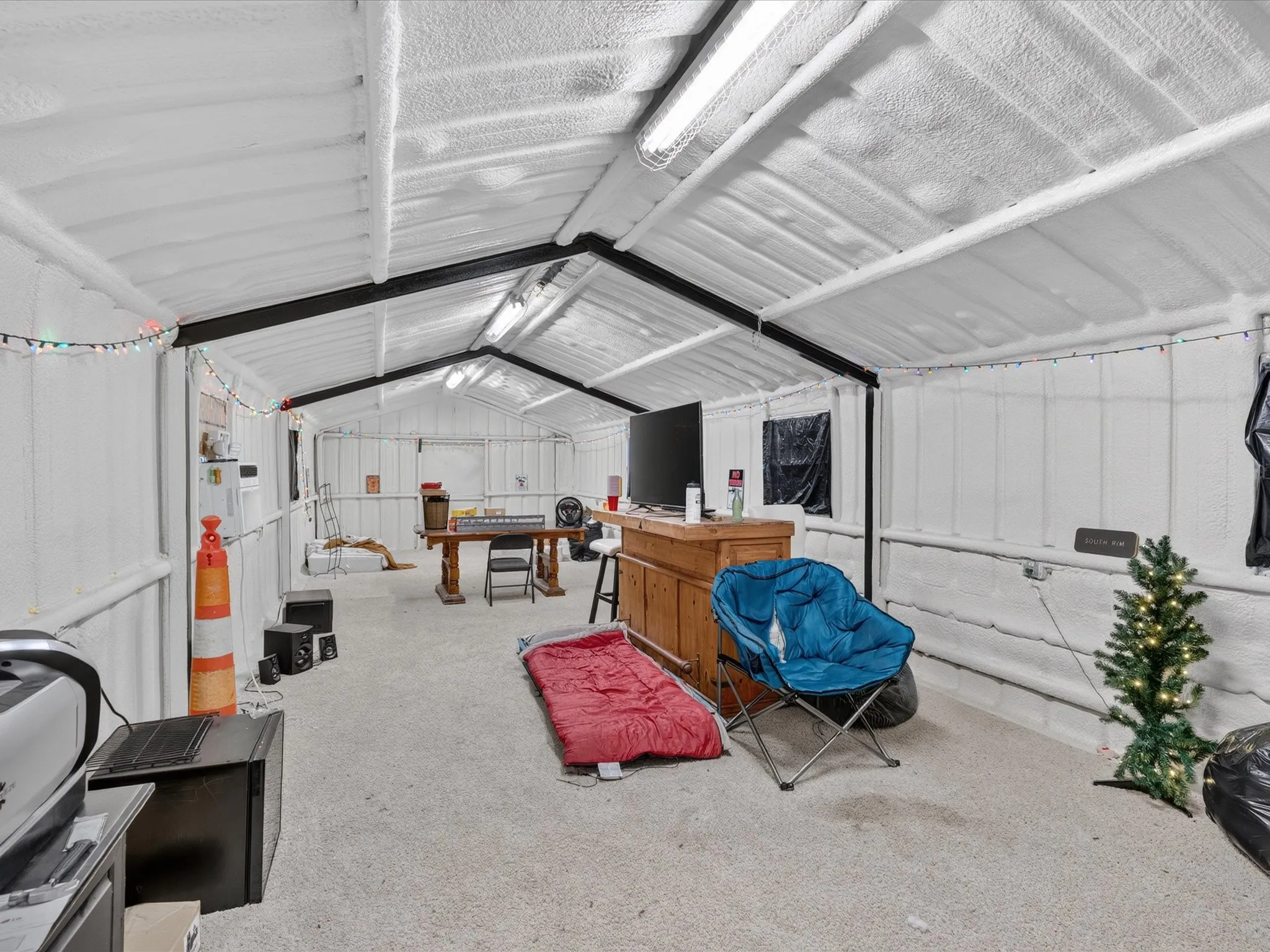 upstairs of the stable