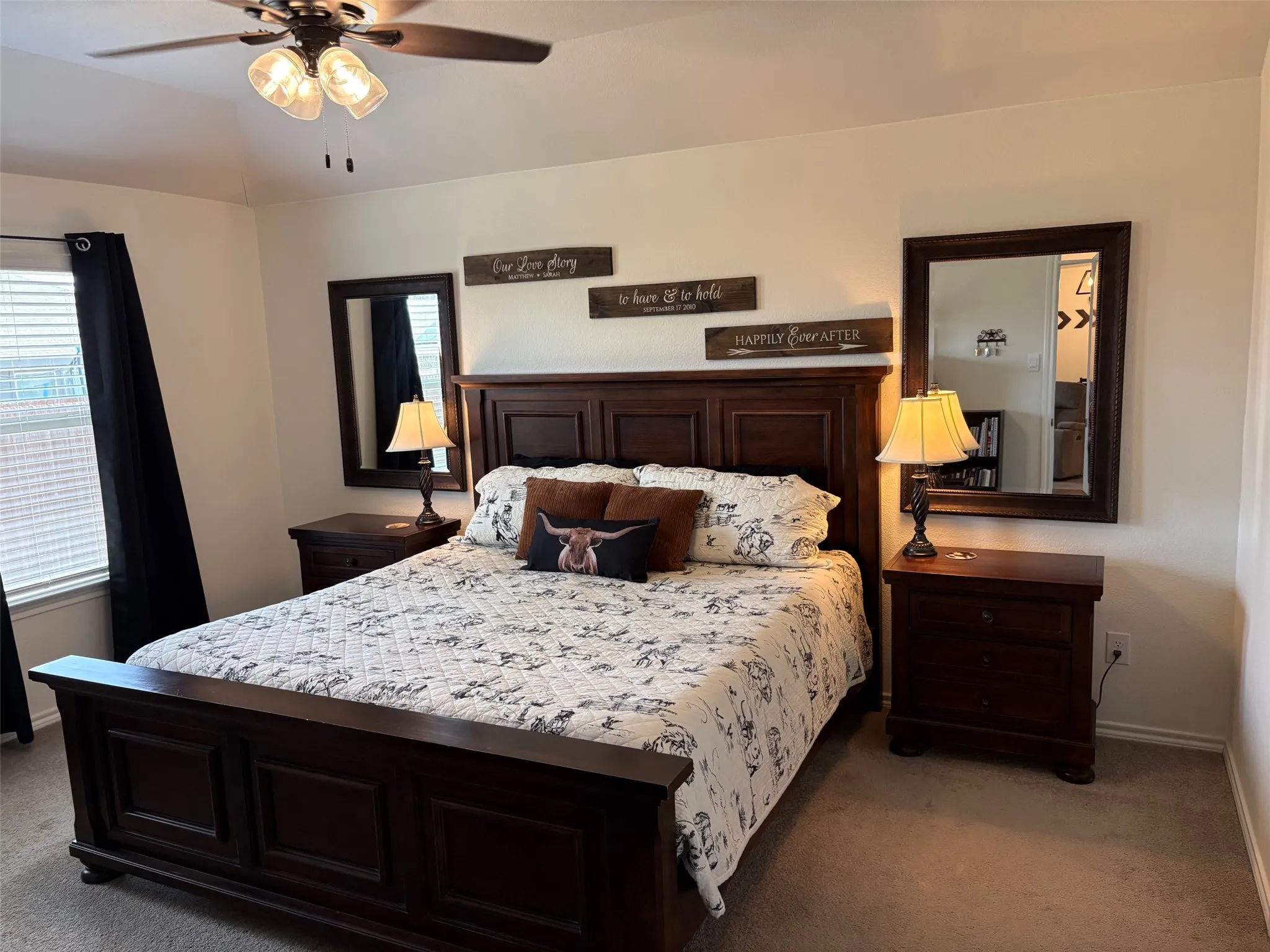 Spacious Primary bedroom