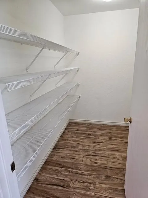 View of storage area