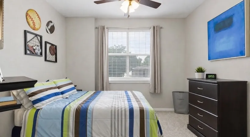 Image of Furnished Model Home. Actual unit will have similar finishes but may vary. Units are not furnished.