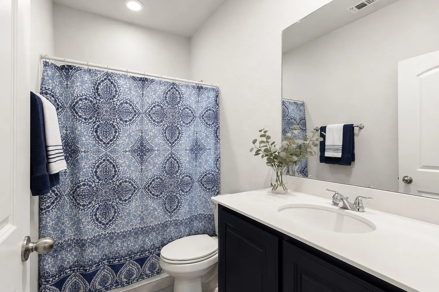 Bathroom 2 with sink & shower/tub.