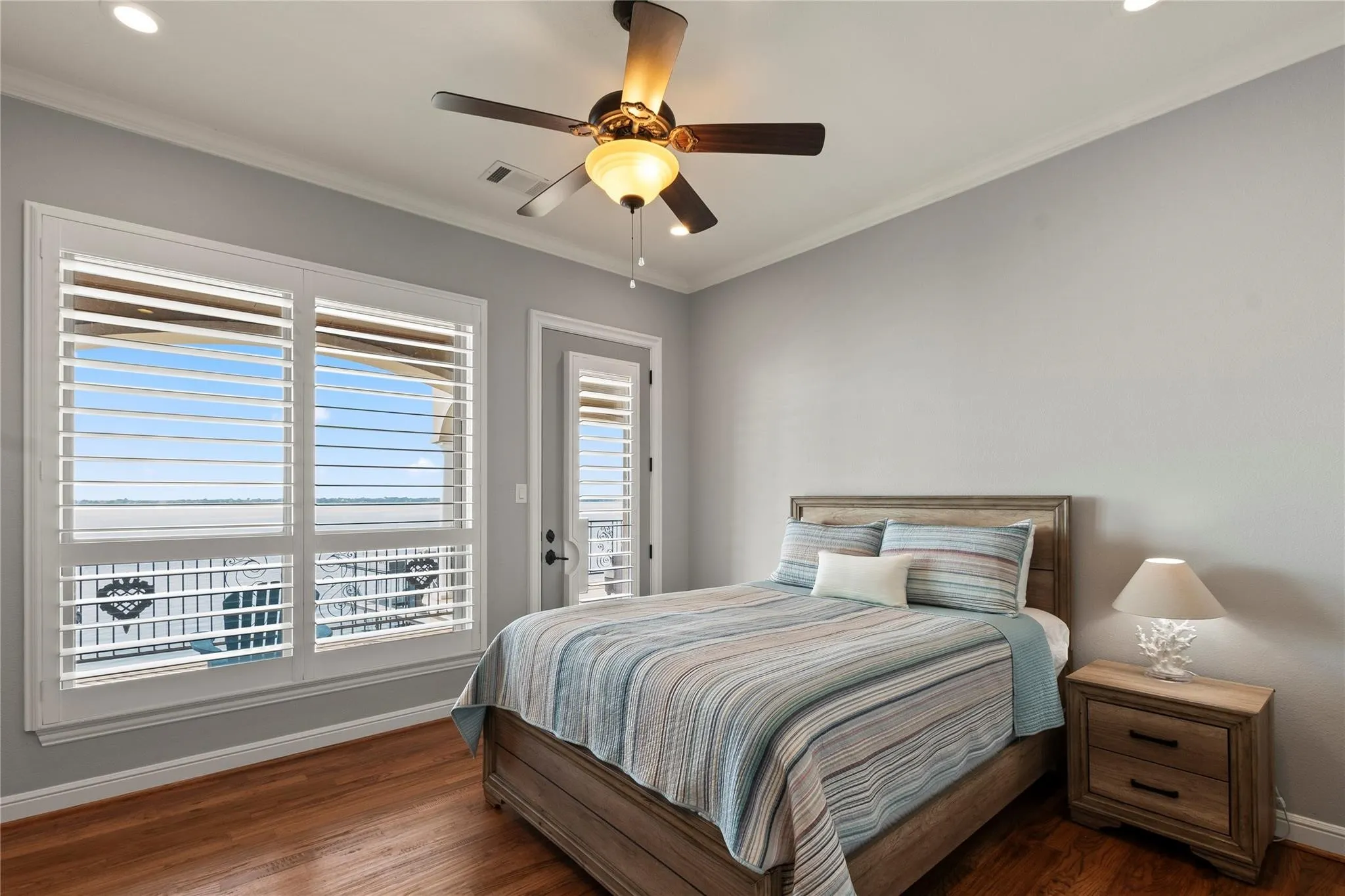 Fourth Bedroom with balcony access