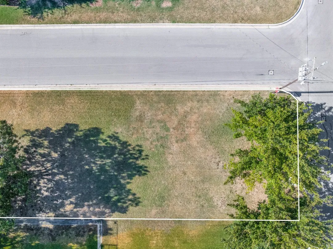 Expansive lot with mature trees and direct street access