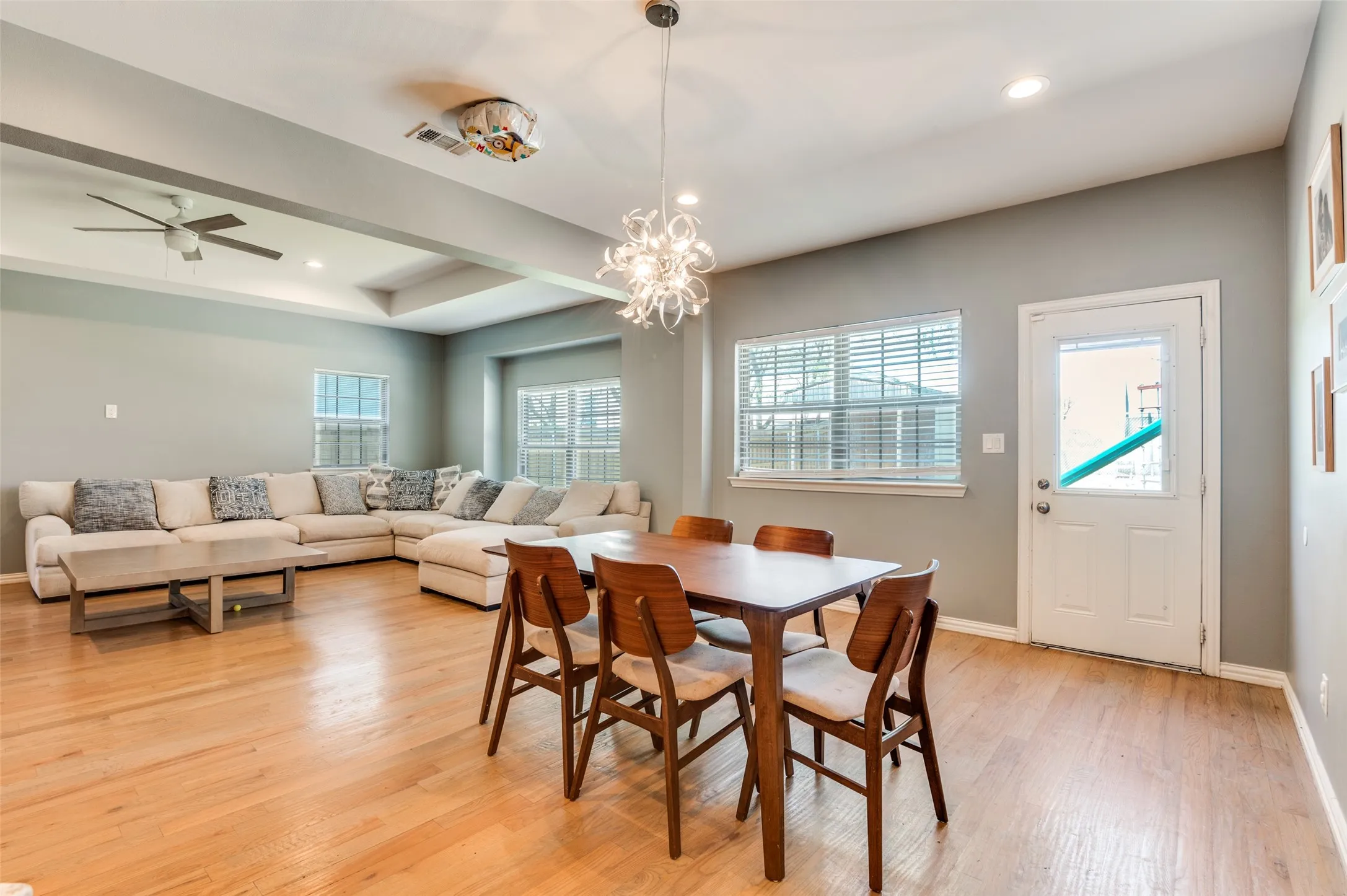 Dining area.