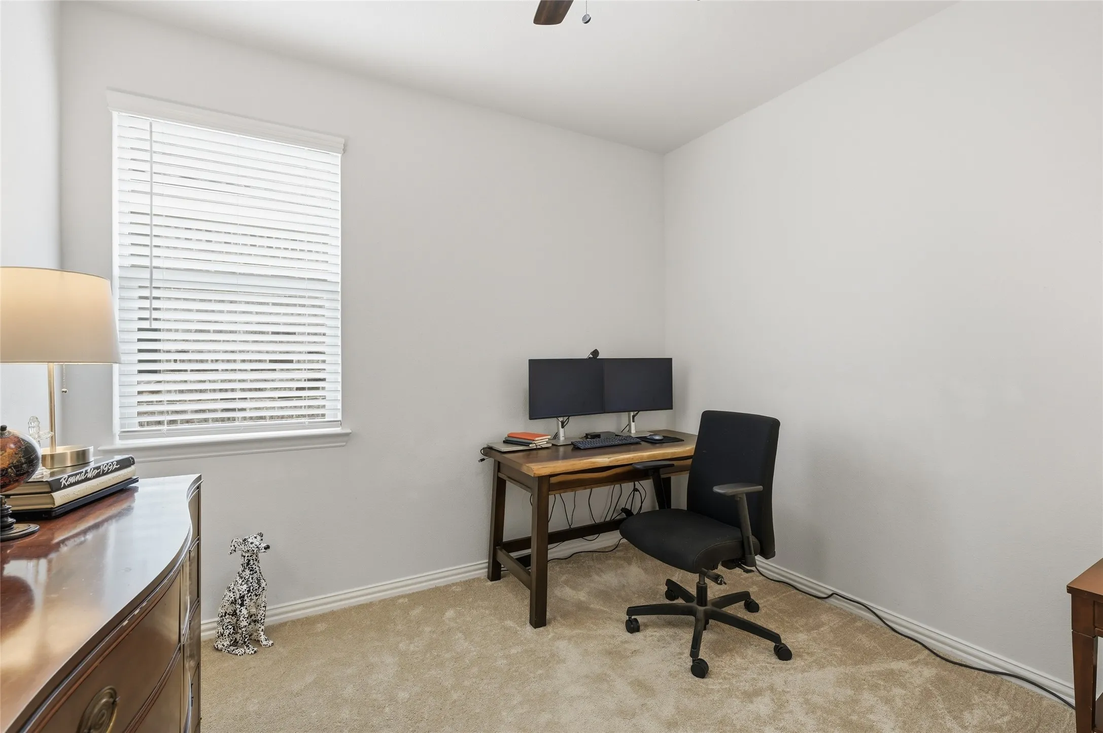 Fourth Bedroom being used as an office.