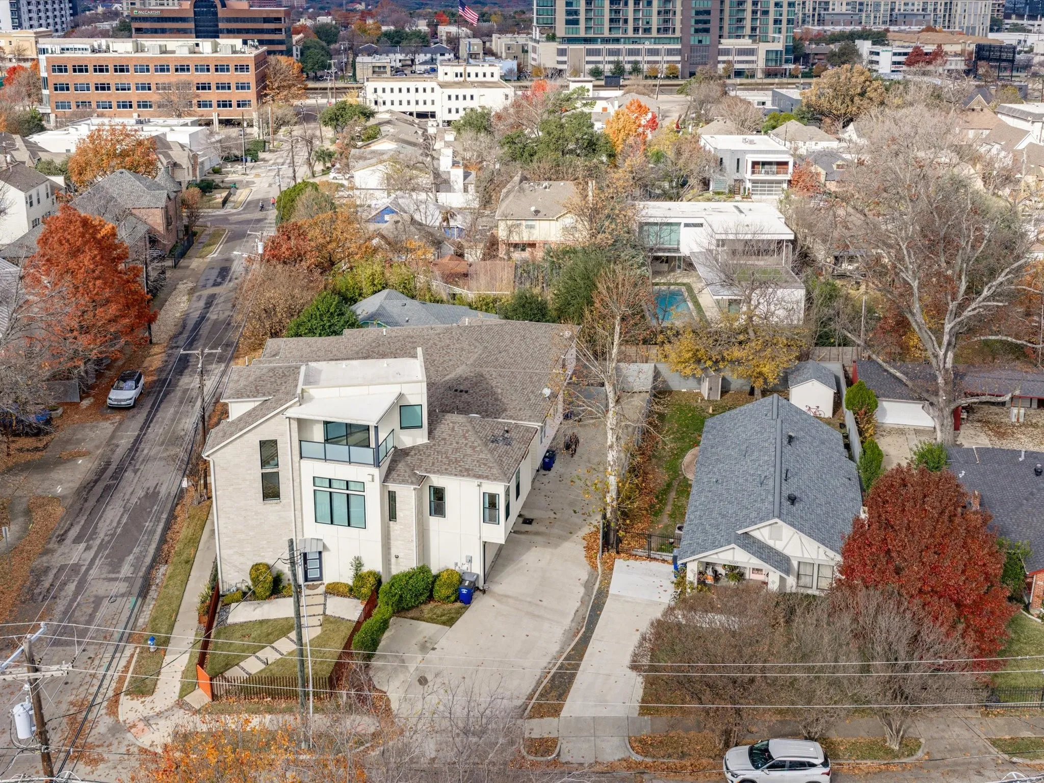 View of urban area