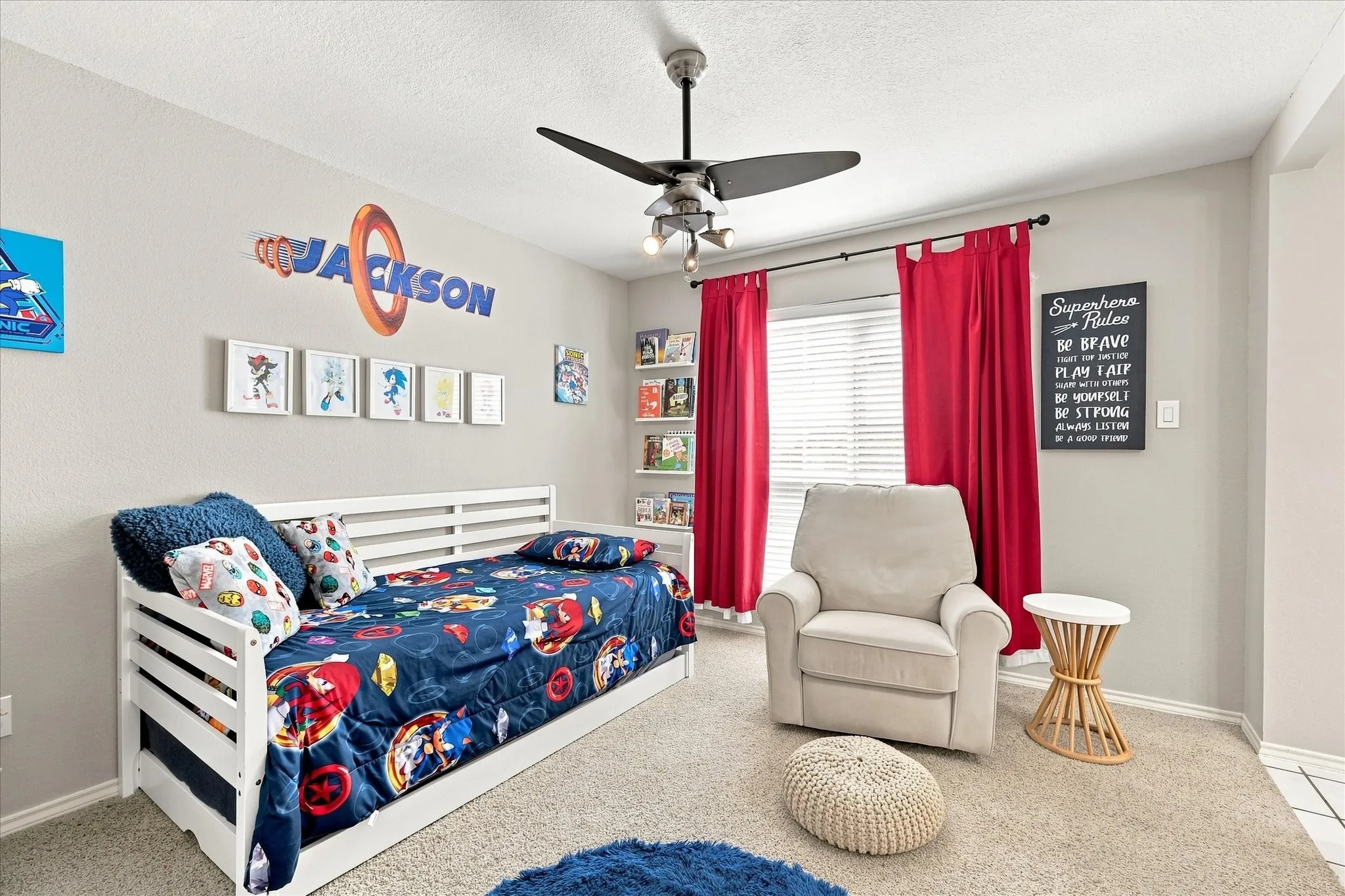 Bedroom with Jack & Jill bathroom