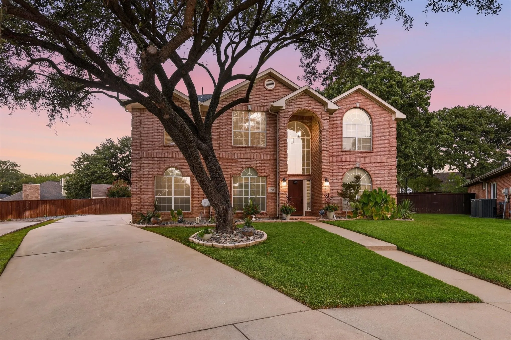 Extended driveway