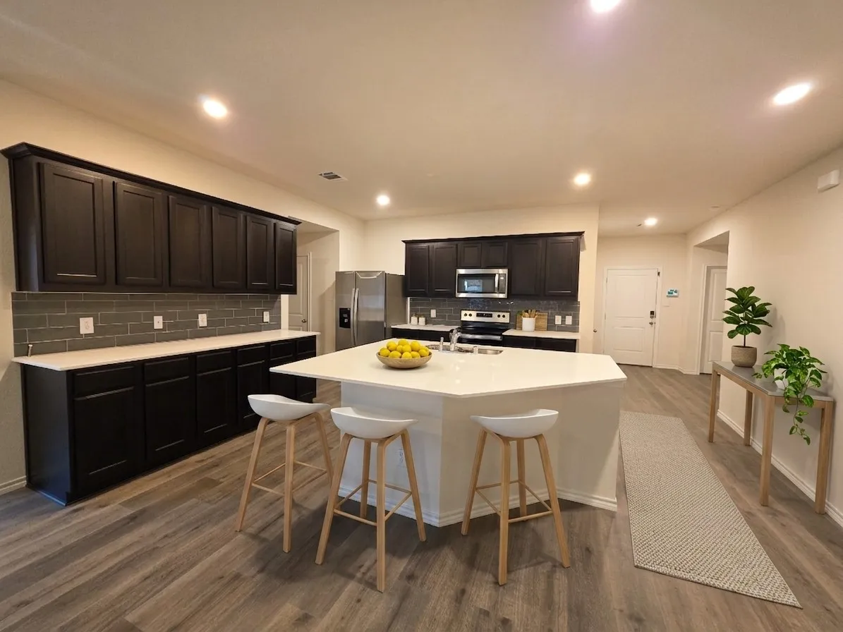 Virtually Staged Kitchen