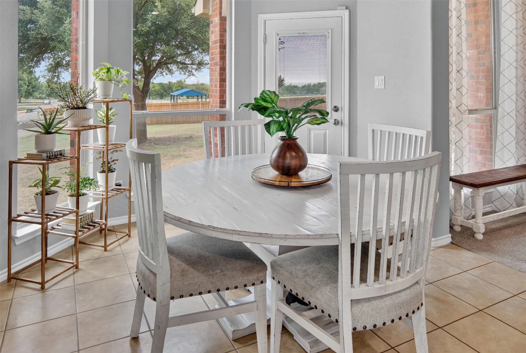 breakfast nook, a great place to start the day