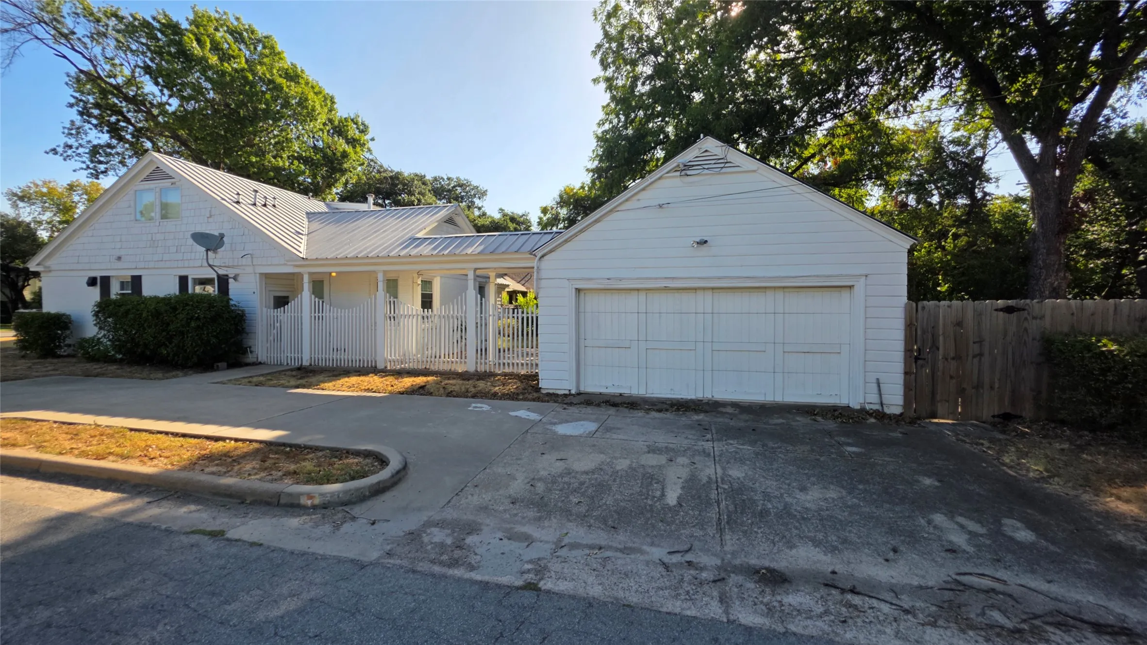 Ample off-street and covered parking.