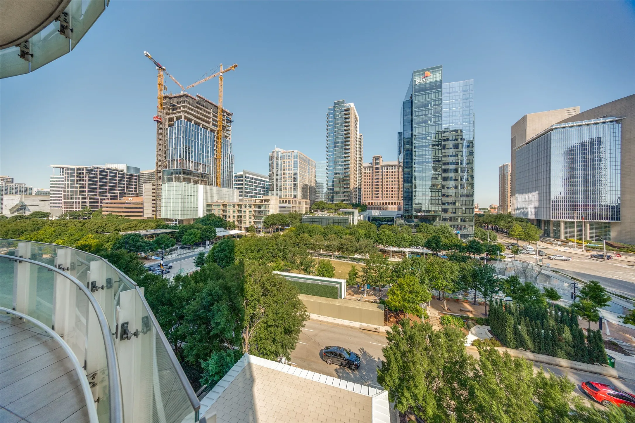 Kyle Warren Park treetops