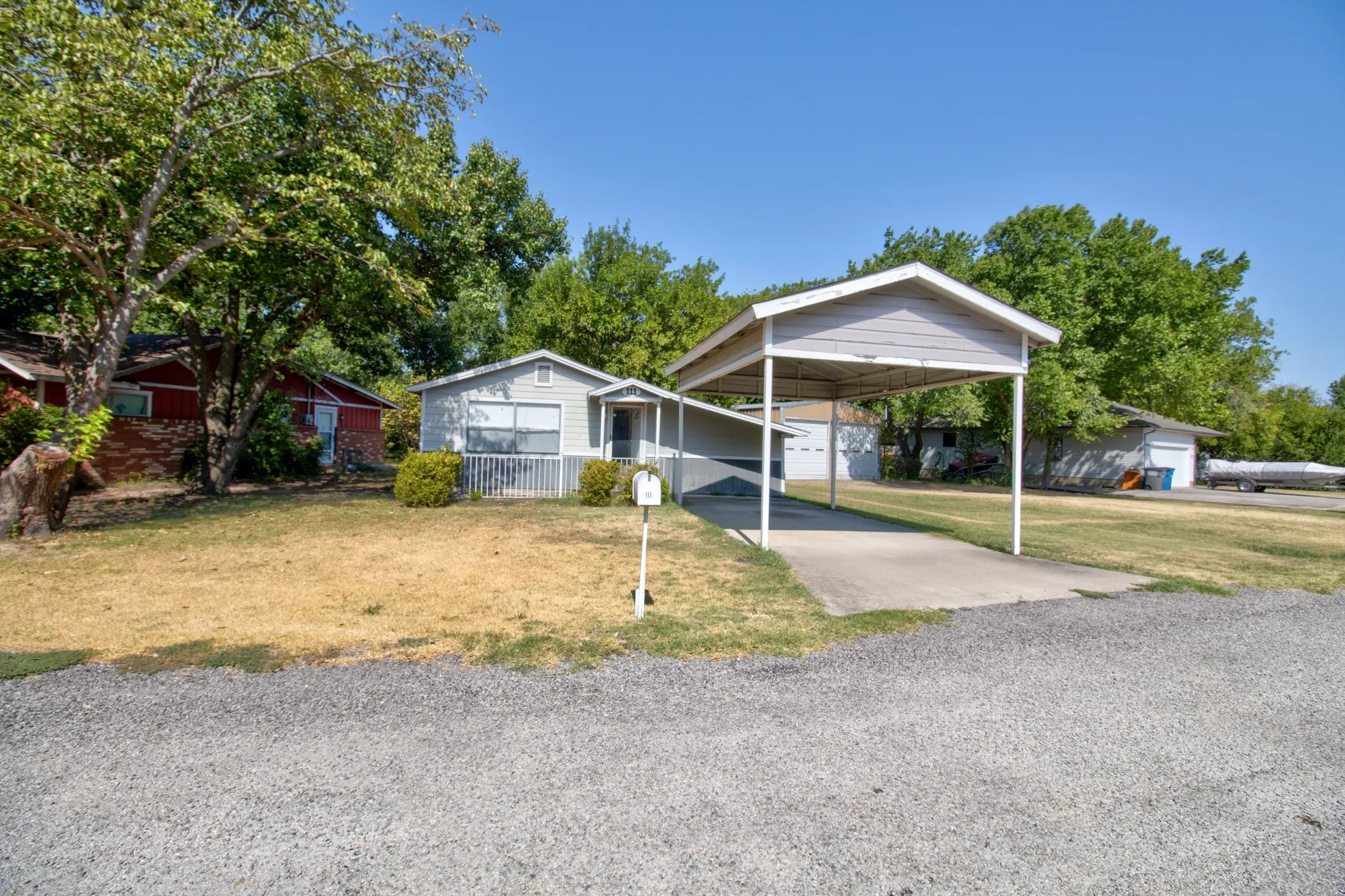 View of Carport