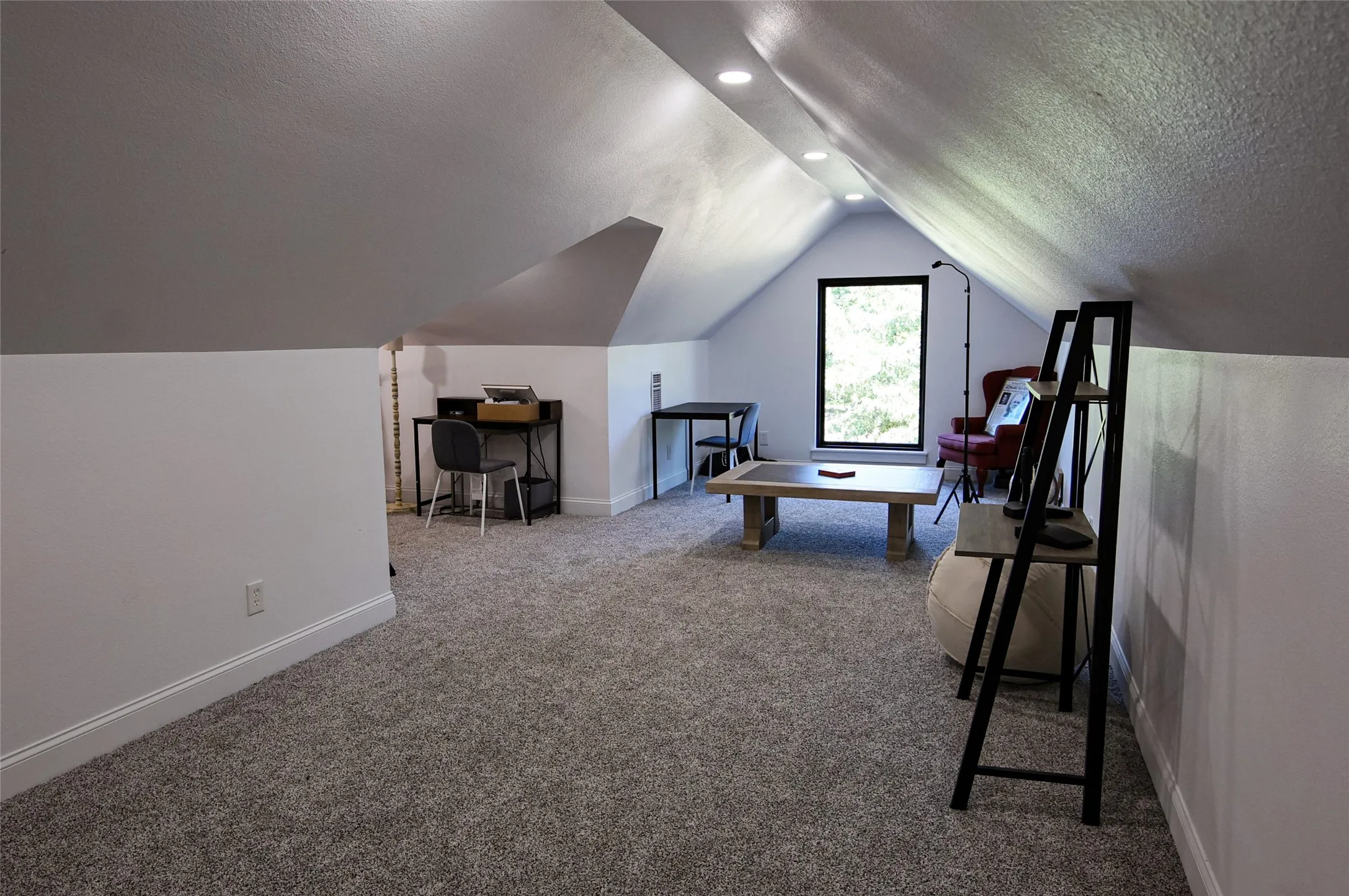 Upstairs gameroom
