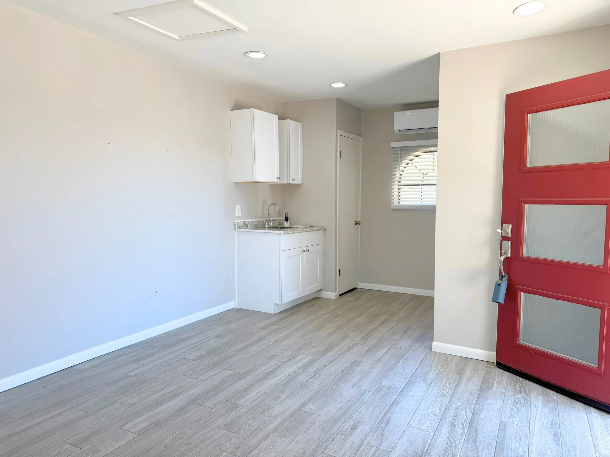 Open space area with lots of natural light.