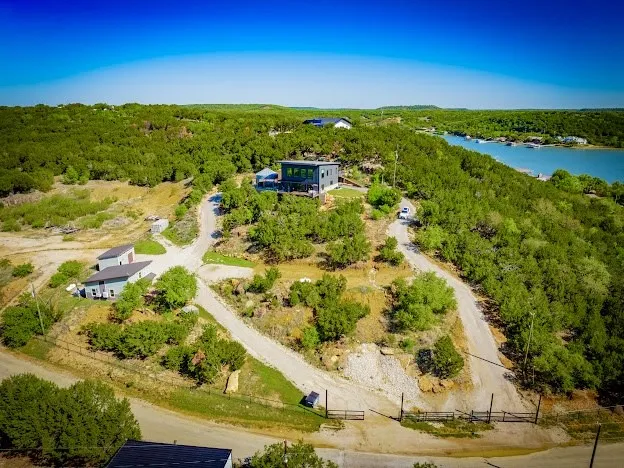House and Guest House and Outbuildings on 2.8 acres