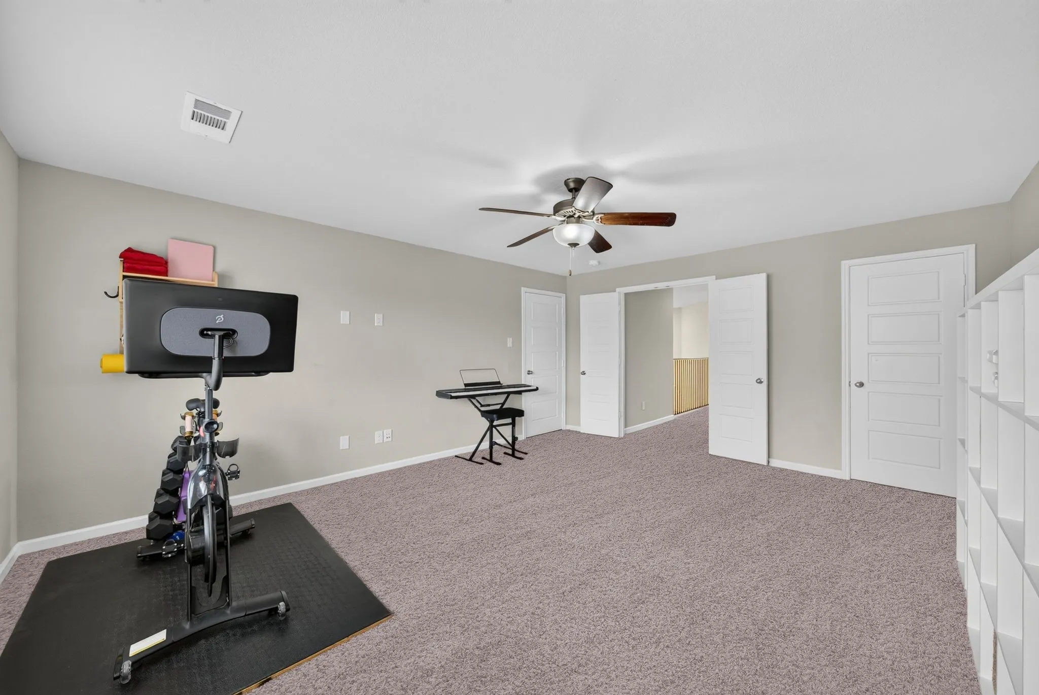 Media room upstairs