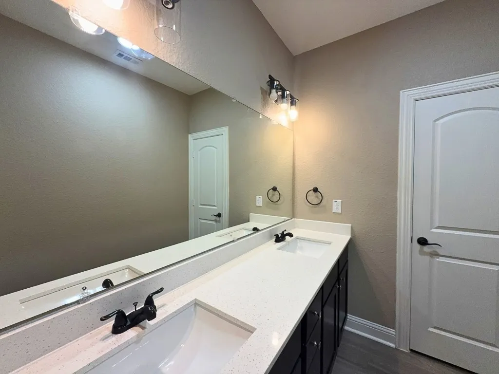 Double-sink vanity