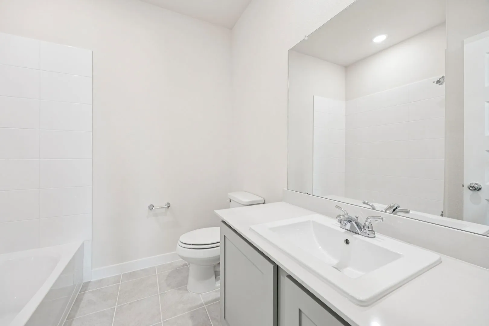 Bathroom in the Claret home plan by Trophy Signature Homes – REPRESENTATIVE PHOTO