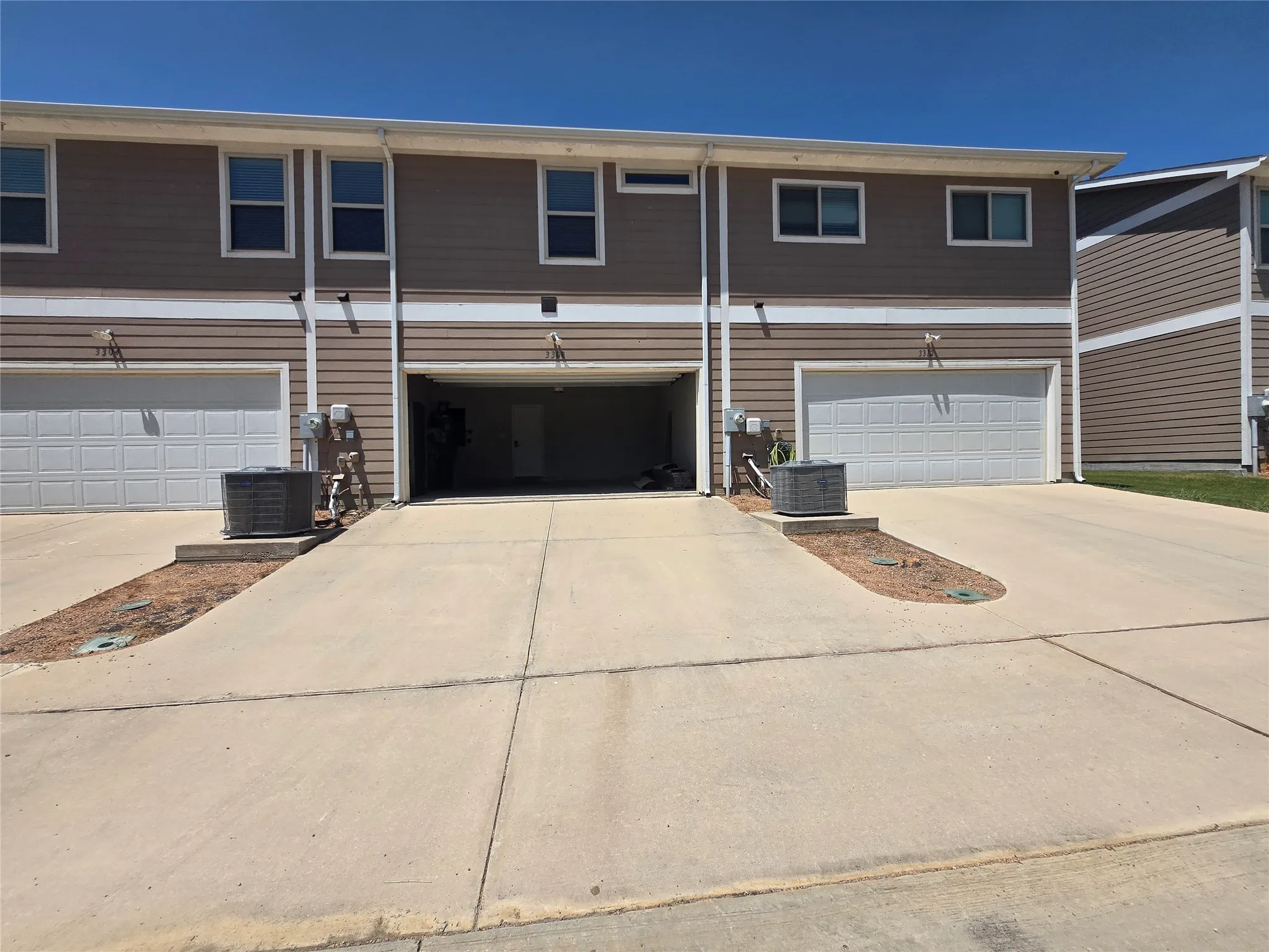 2 car garage