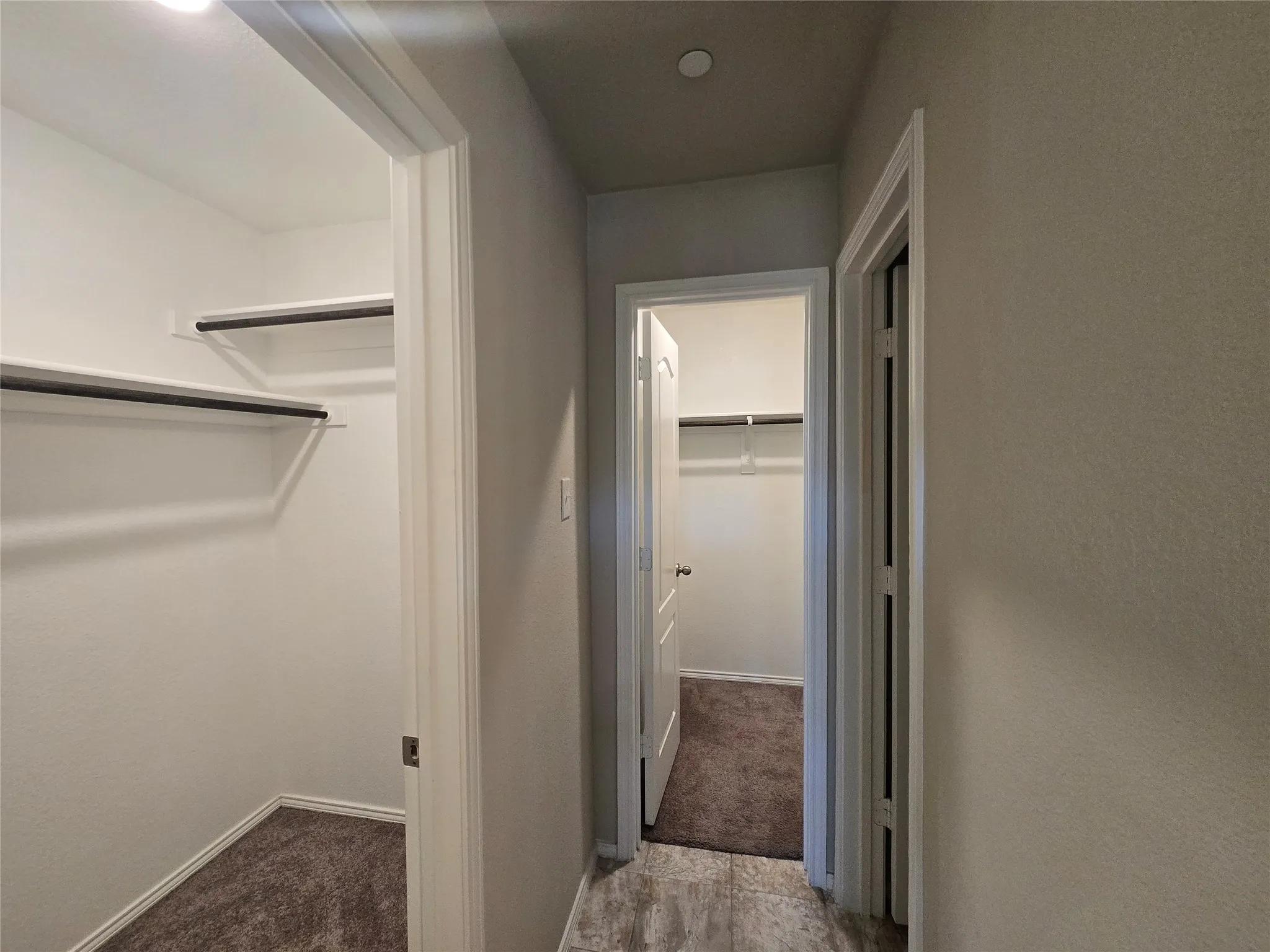 Duel Walk in closets