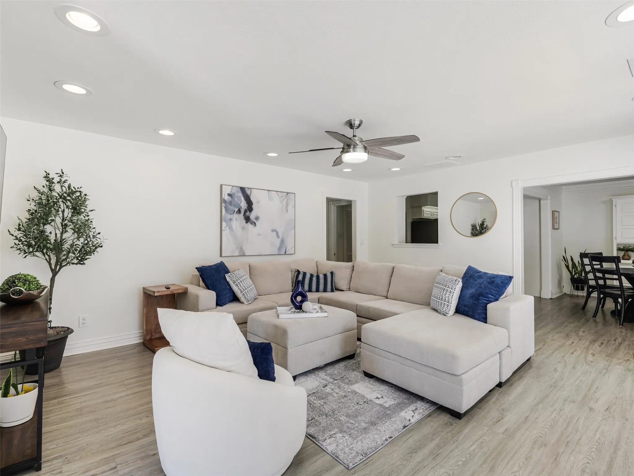 Large family gathering area