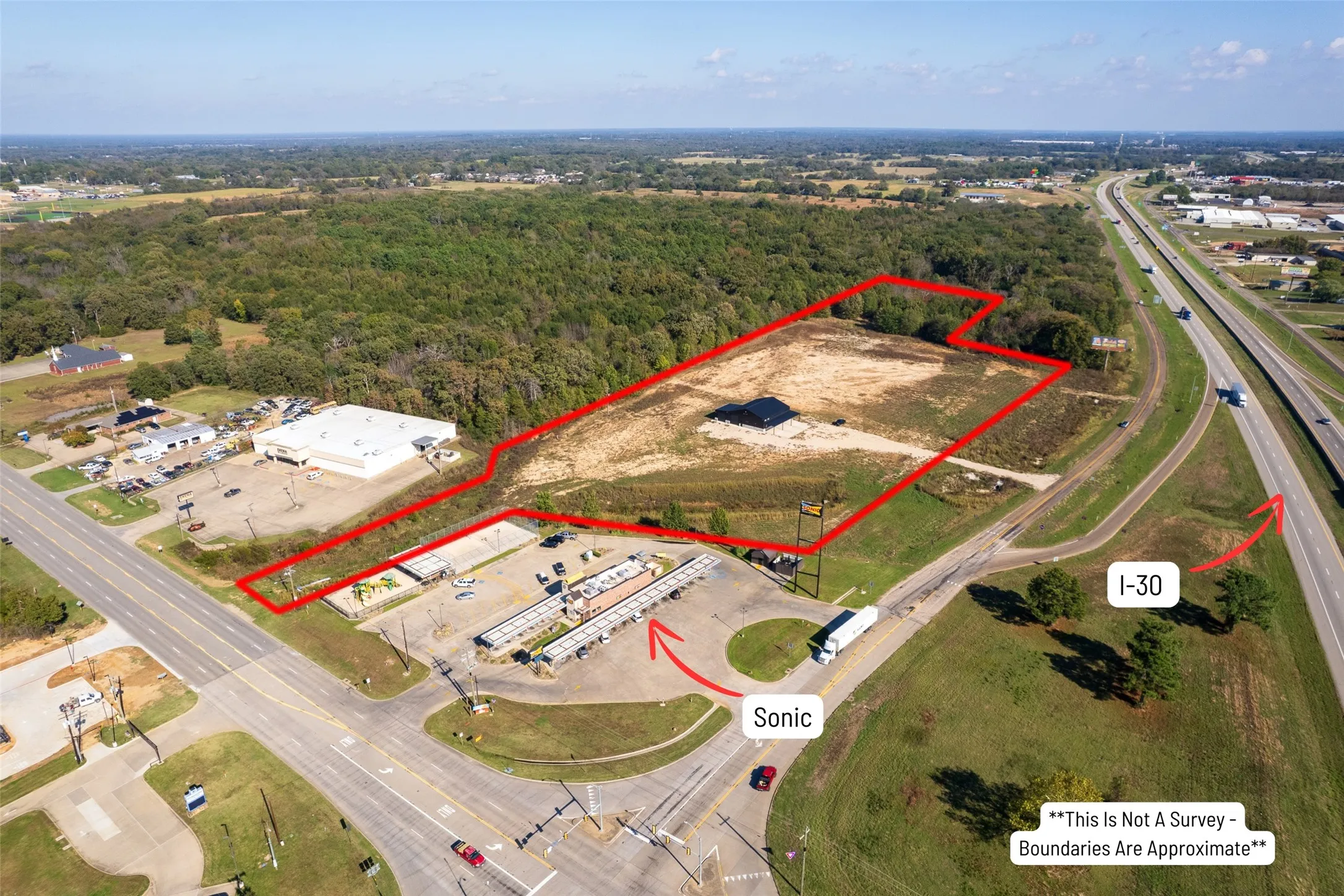 Industrial For Sale in Franklin (TX) County , 440 I-30, Mount Vernon, Texas 75457, 0, 0, Garage spaces, 0 Sqft, built in 2023, Price $1,200,000, mls#21292812, Real Estate Agent in Mount Vernon, Homes For Sale in Franklin (TX) county, Homes For Sale in Mount Vernon, Realtor in Mount Vernon Texas, Real Estate Brokerage Independent Realty Texas, Luminita Cordes Realtor