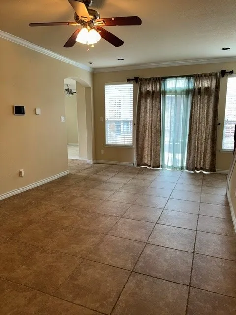 Formal Dining with patio doors to side patio