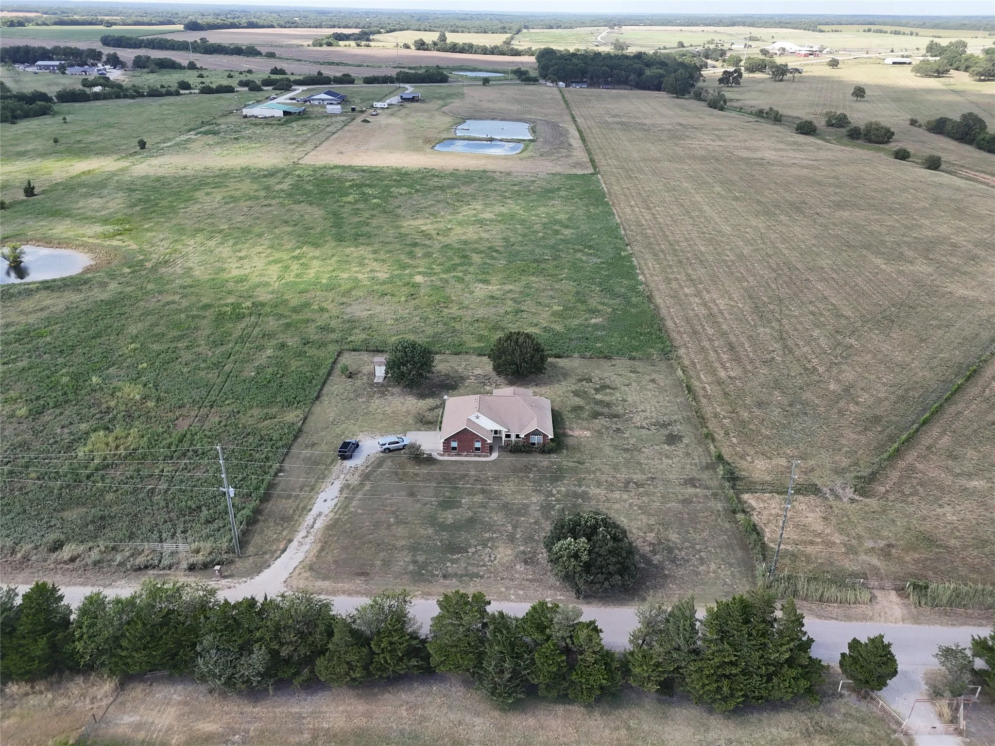 Single-story residence on 1 acre
