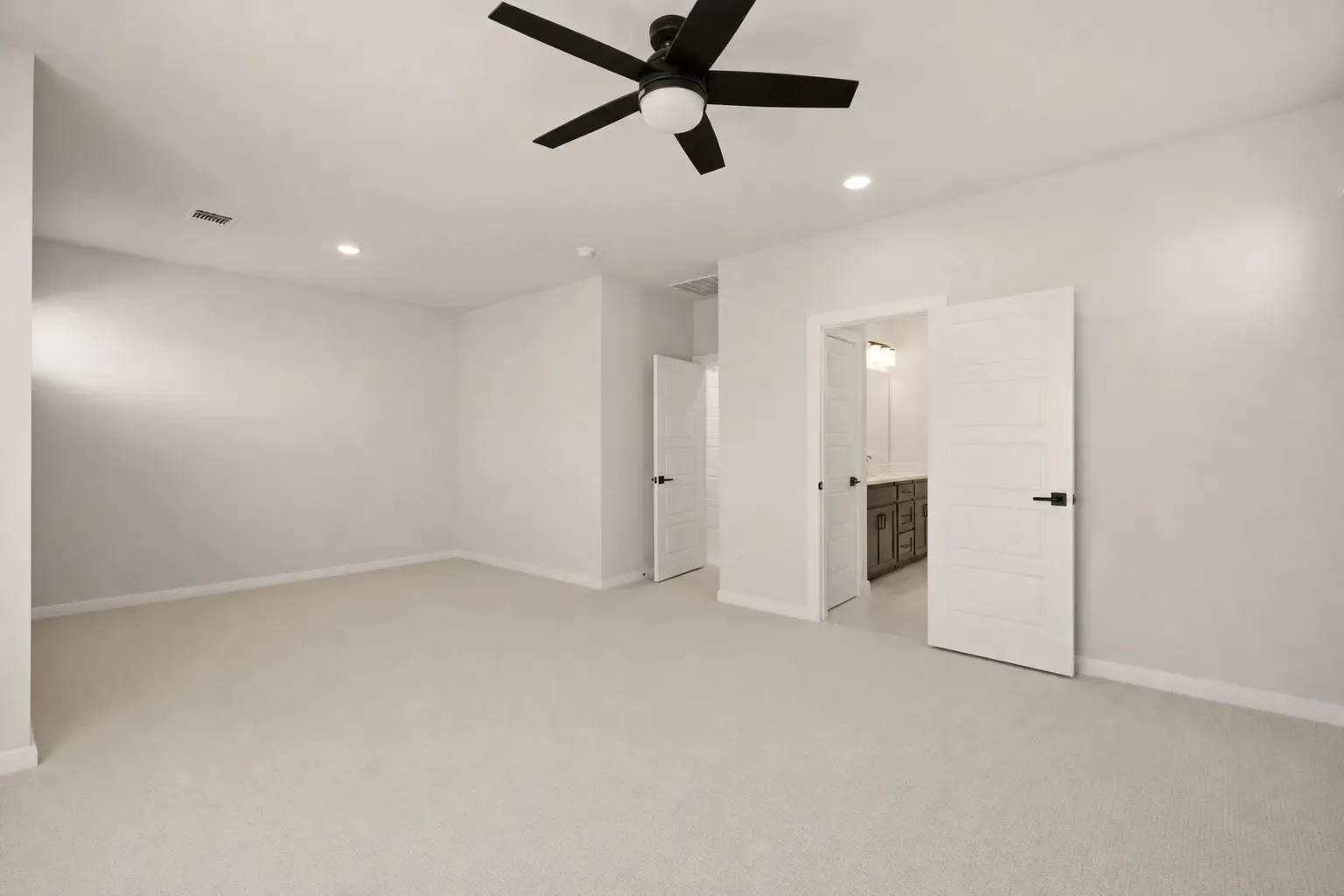 In Primary Bedroom, view of sitting area.