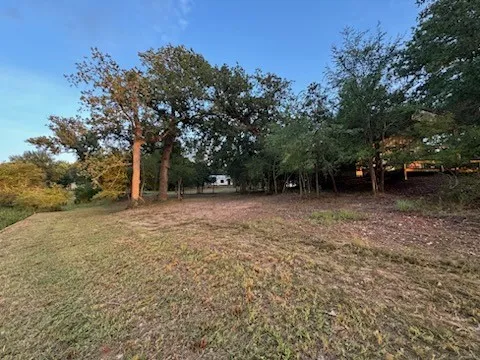 Expansive outdoor grounds featuring mature trees and established natural vegetation