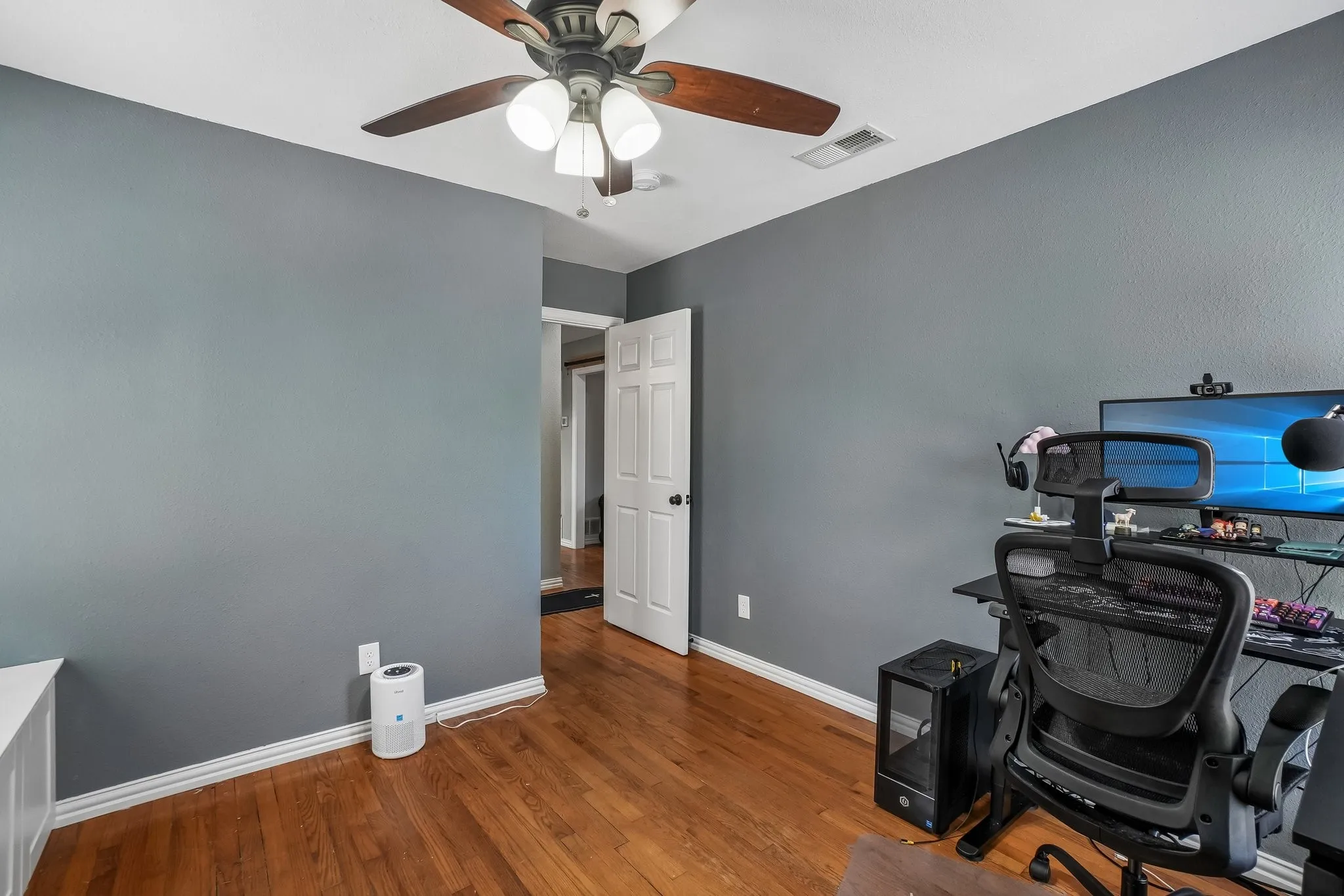 Utility room in the center of the home.