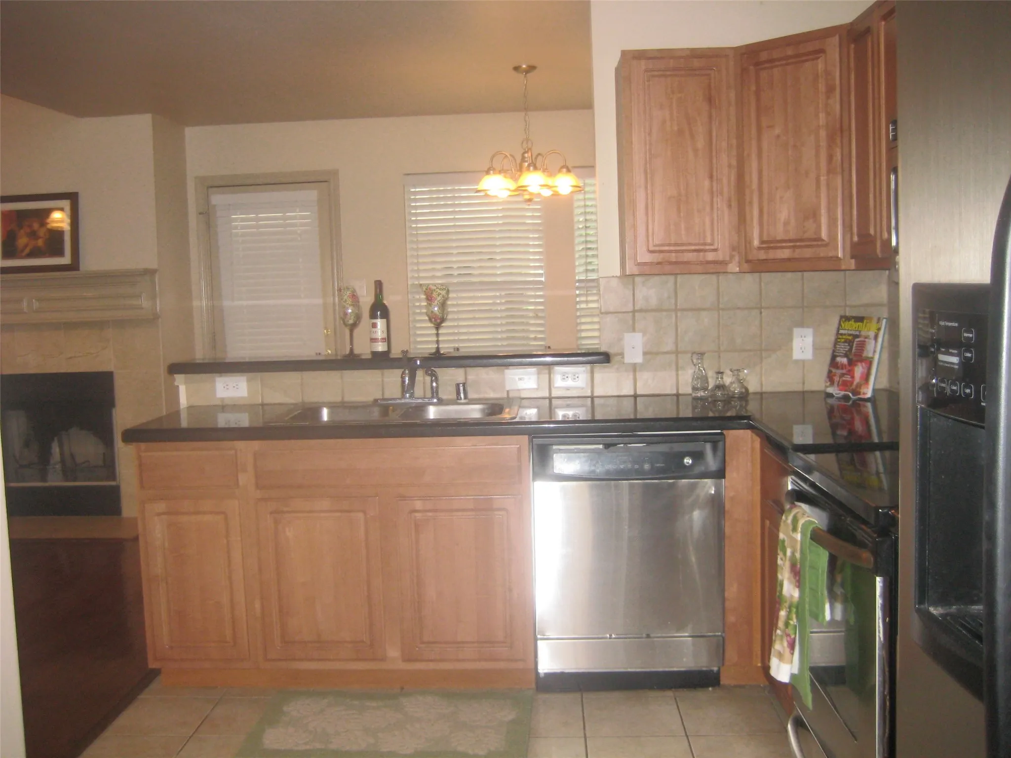 SS appliances, dishwasher is 2 yrs old