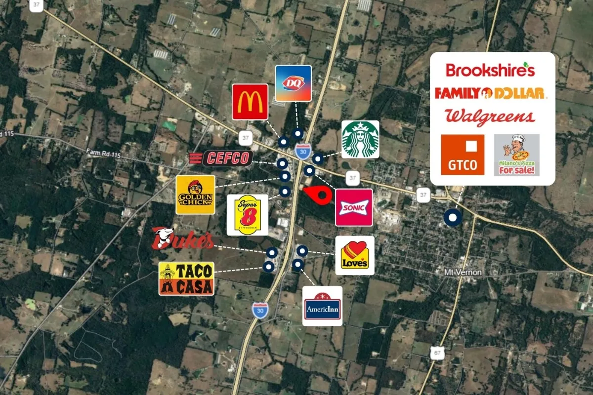 Retail For Rent in Franklin (TX) County , 410 W I-30 Frontage Road, Mount Vernon, Texas 75457, 0, 0, Garage spaces, 0 Sqft, built in 2026, Price $22, mls#21362201, Real Estate Agent in Mount Vernon, Homes For Rent in Franklin (TX) county, Homes For Rent in Mount Vernon, Realtor in Mount Vernon Texas, Real Estate Brokerage Independent Realty Texas, Luminita Cordes Realtor