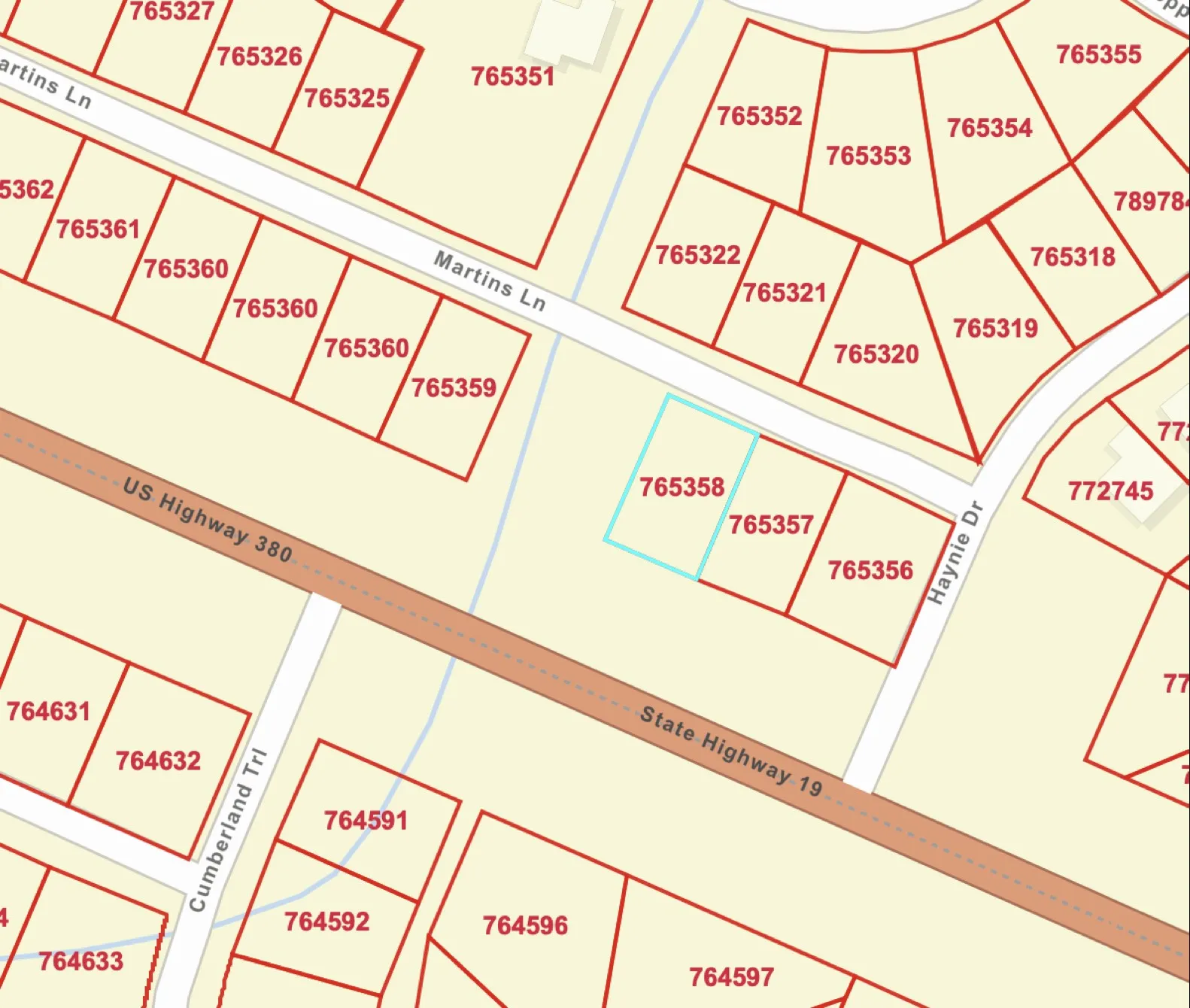 Map location