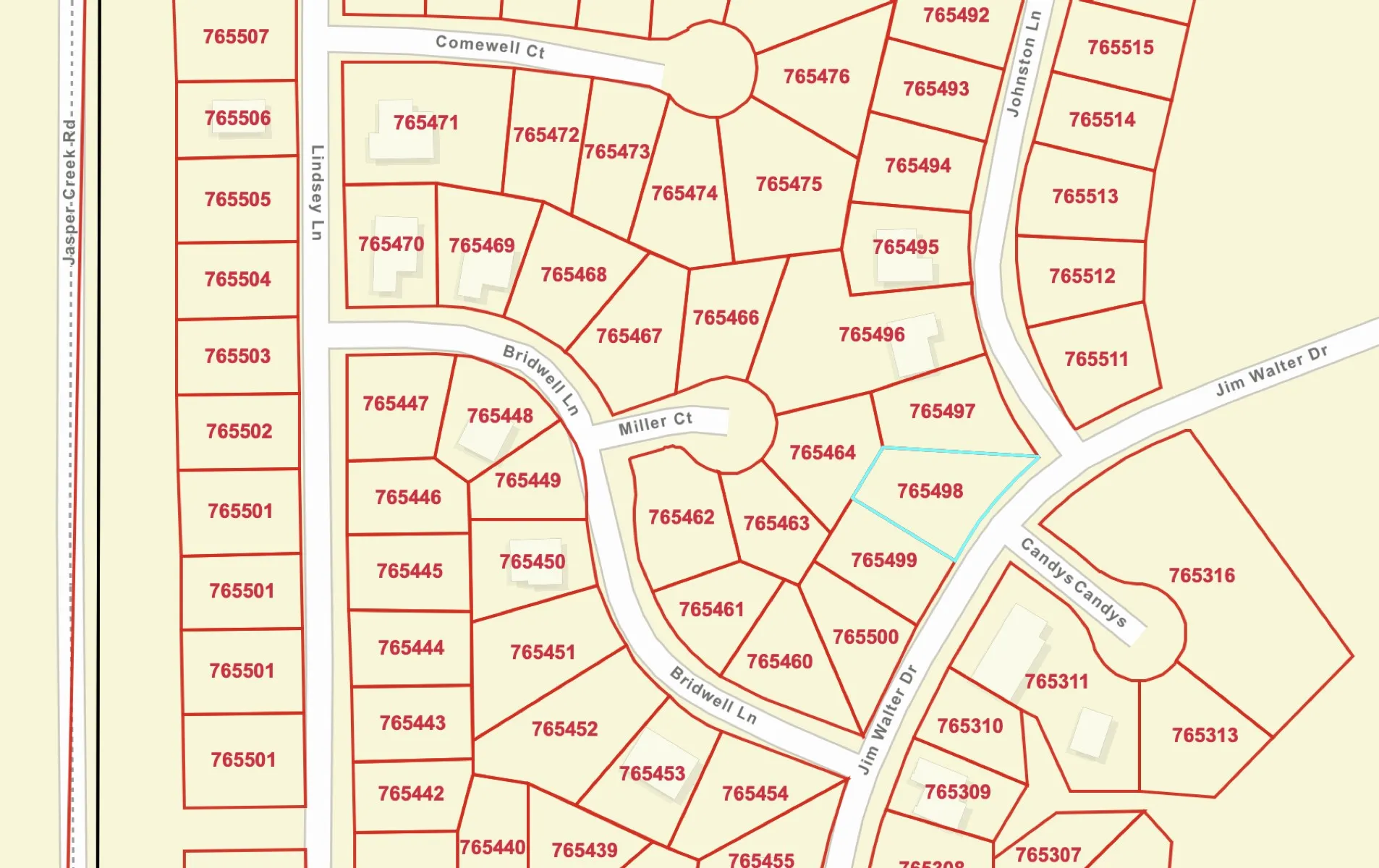 Map location