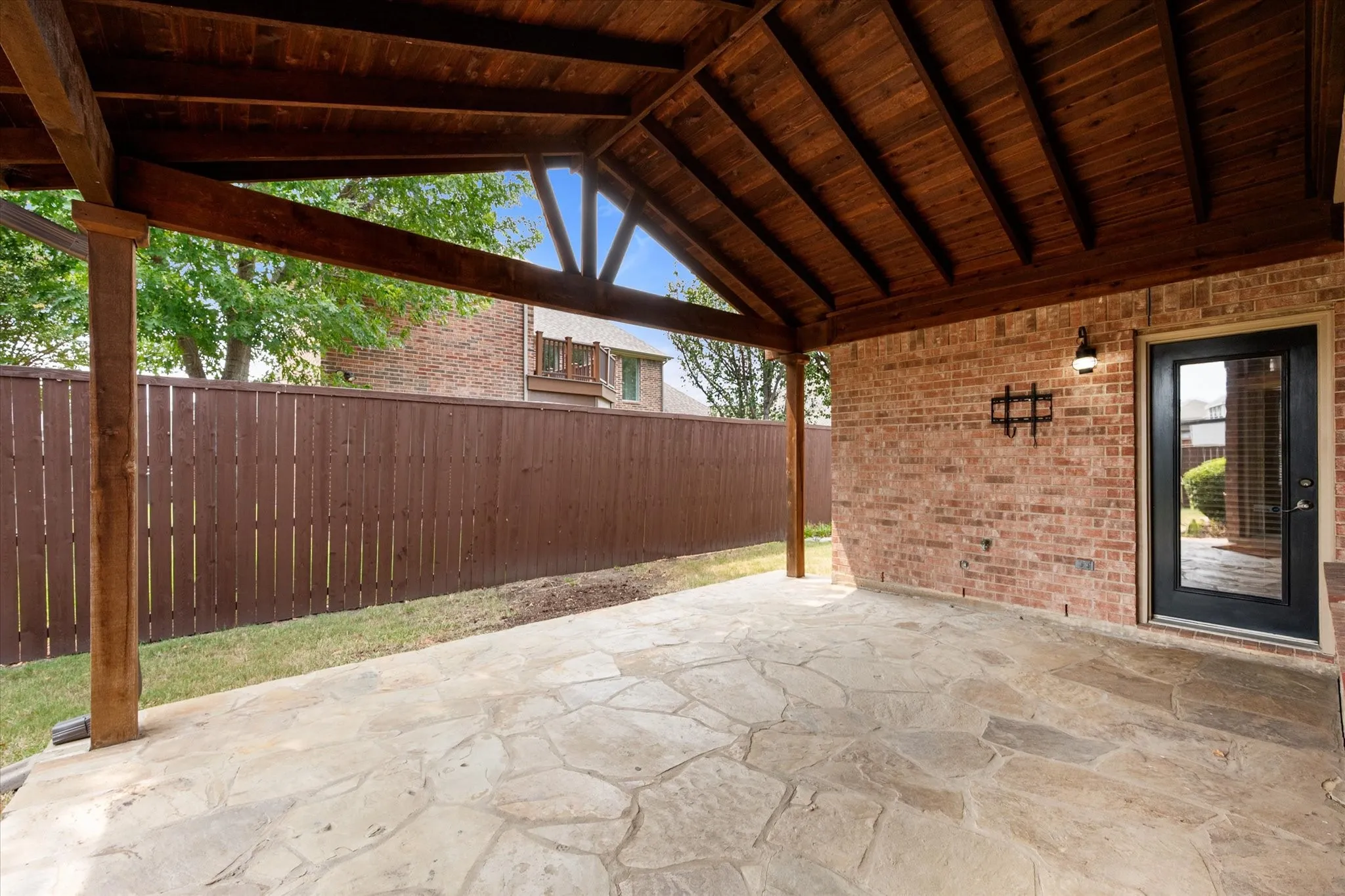 Spacious Covered Patio Perfect for Entertaining