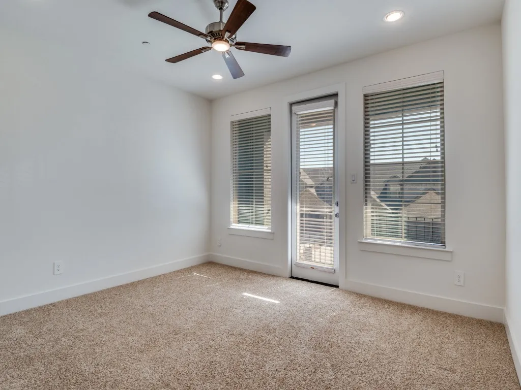 Primary Bedroom with Balcony