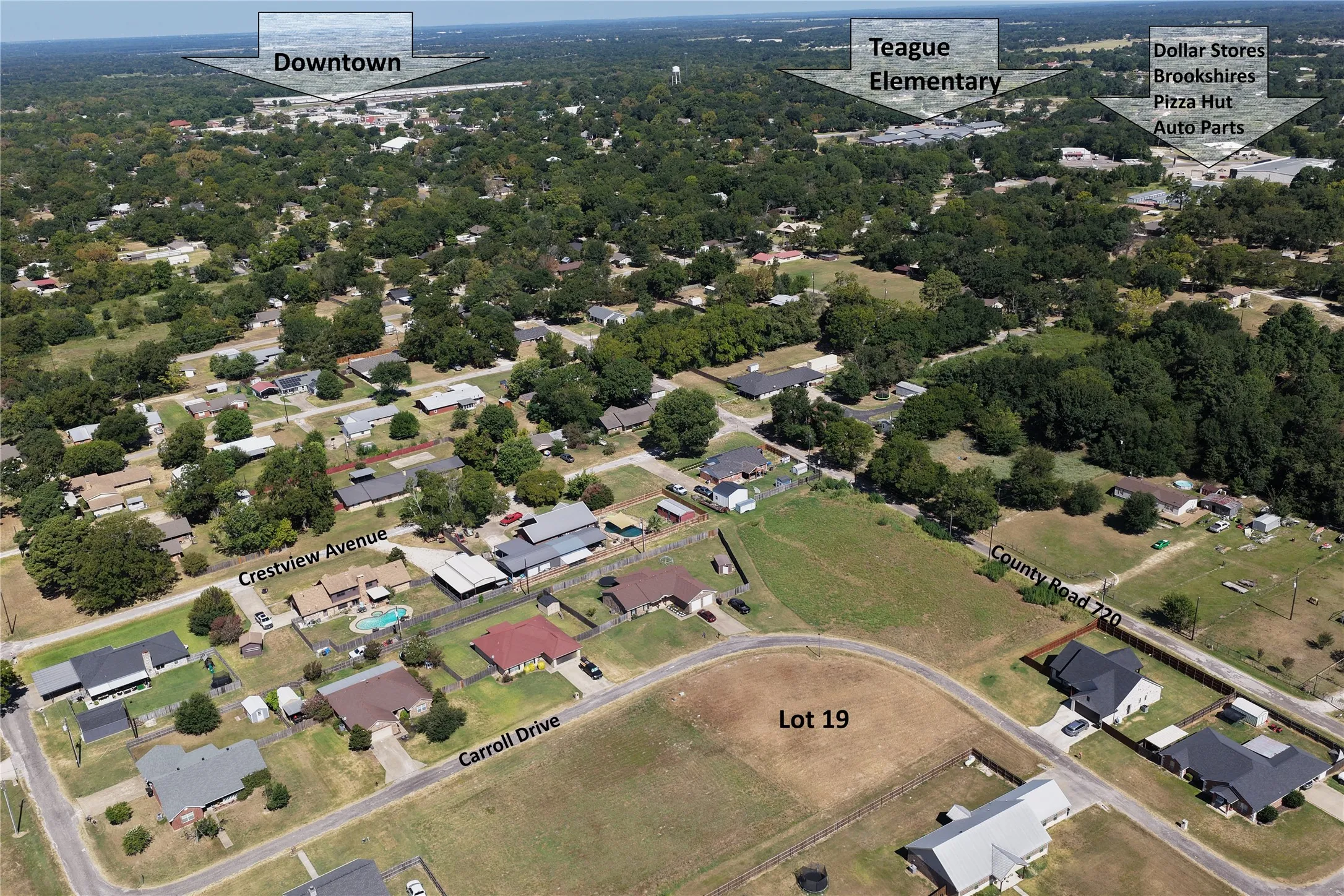 Unimproved Land For Sale in Freestone County , Lot 19 Carroll, Teague, Texas 75860, 0, 0, Garage spaces, 0 Sqft, built in 0, Price $30,000, mls#21361617, Real Estate Agent in Teague, Homes For Sale in Freestone county, Homes For Sale in Teague, Realtor in Teague Texas, Real Estate Brokerage Independent Realty Texas, Luminita Cordes Realtor