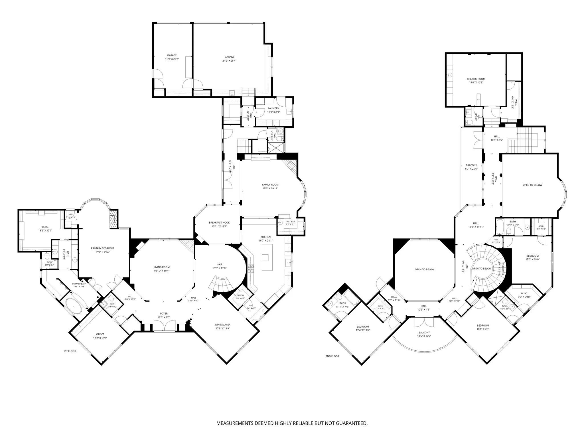 Detailed floor plan