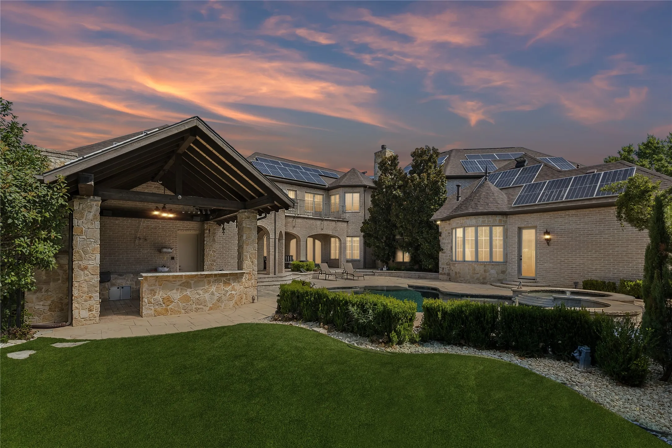 Backyard is covered in turf for year-round green. Solar panels (paid off) convey with​​‌​​​​‌​​‌‌​‌‌​​​‌‌​‌​‌​‌​​​‌​​ sale.