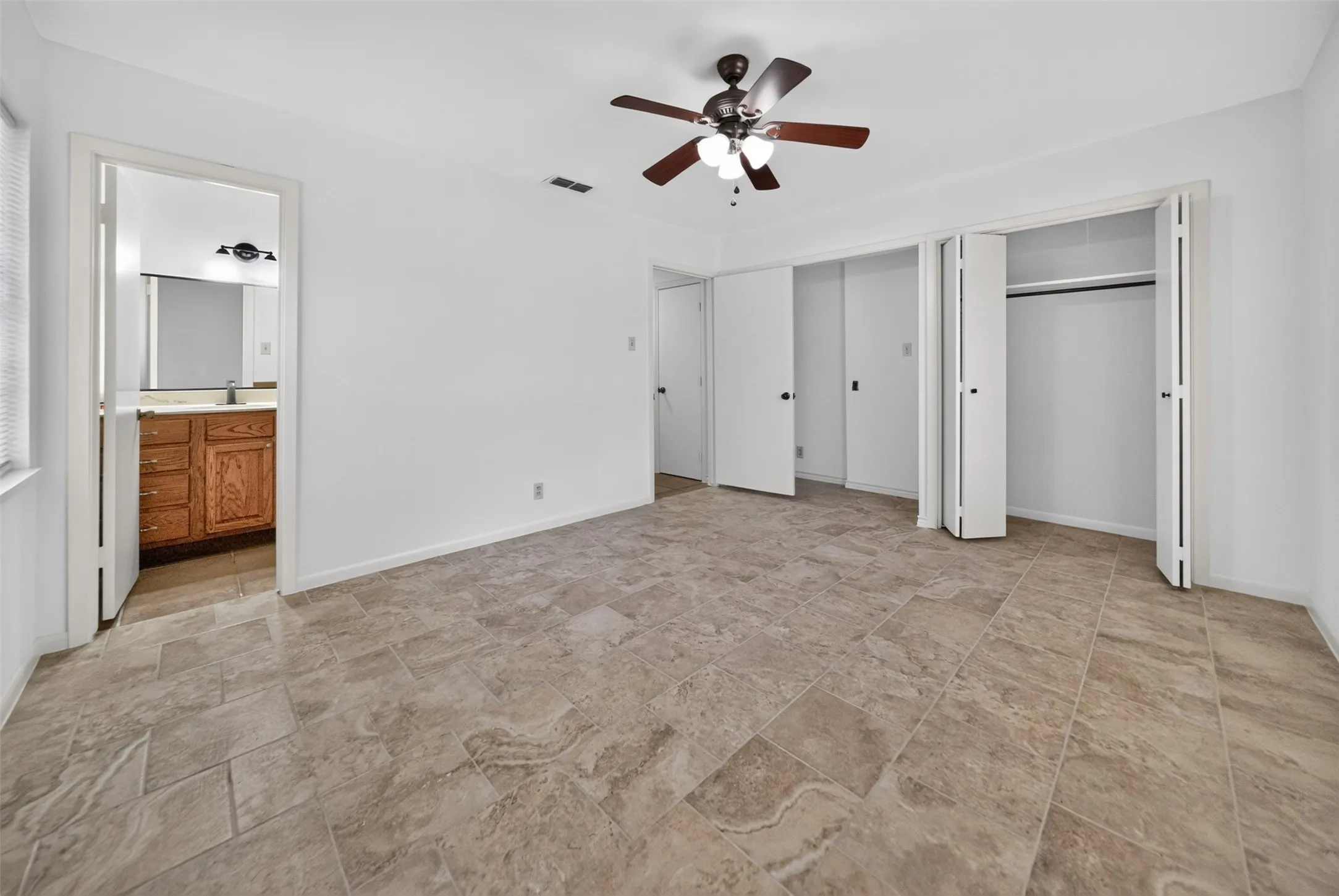Large primary bedroom