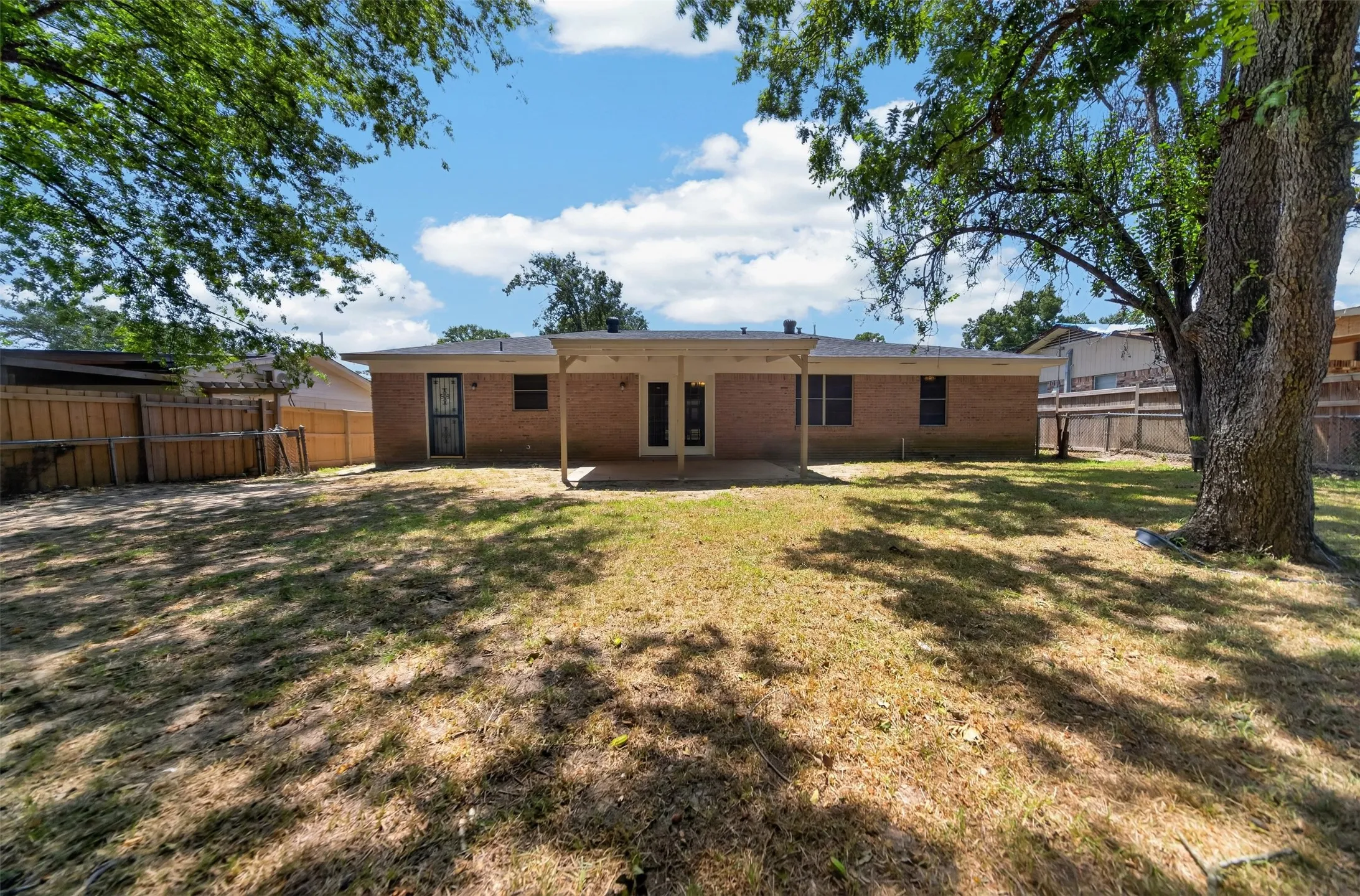 Large Backyard
