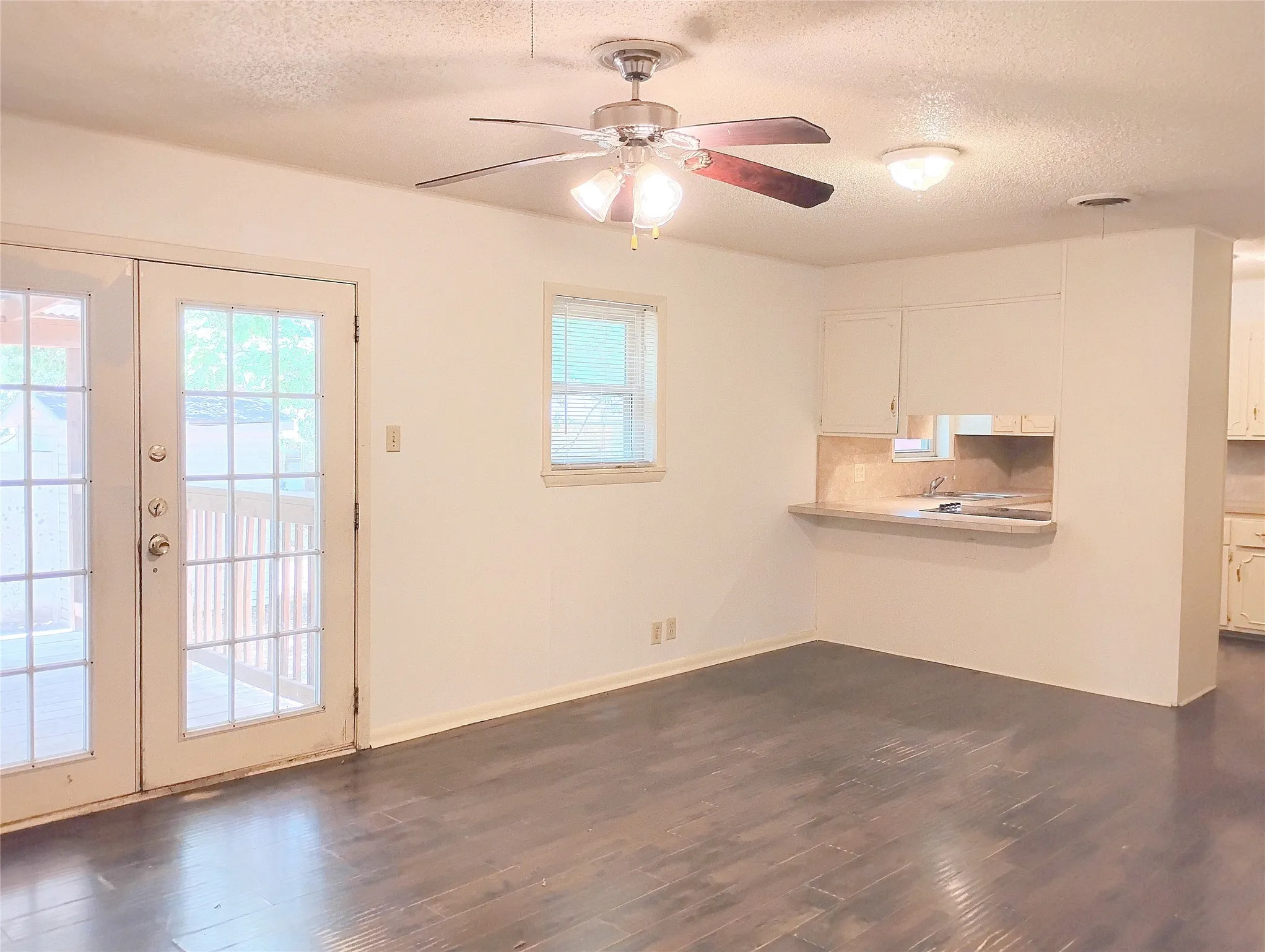 2nd living room looking toward kitchen
